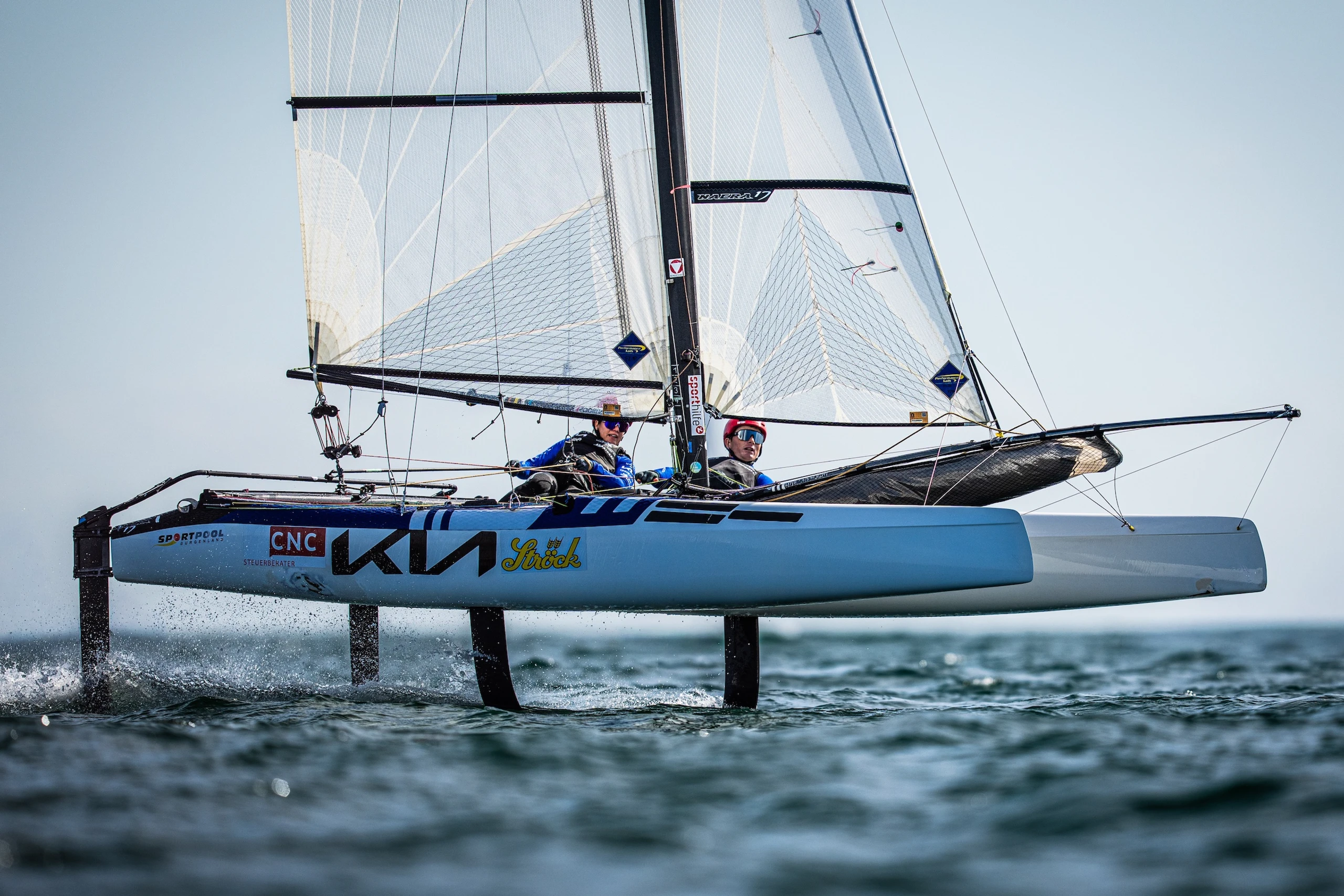 OeSV-Nationalteam: Regatta im Olympiarevier