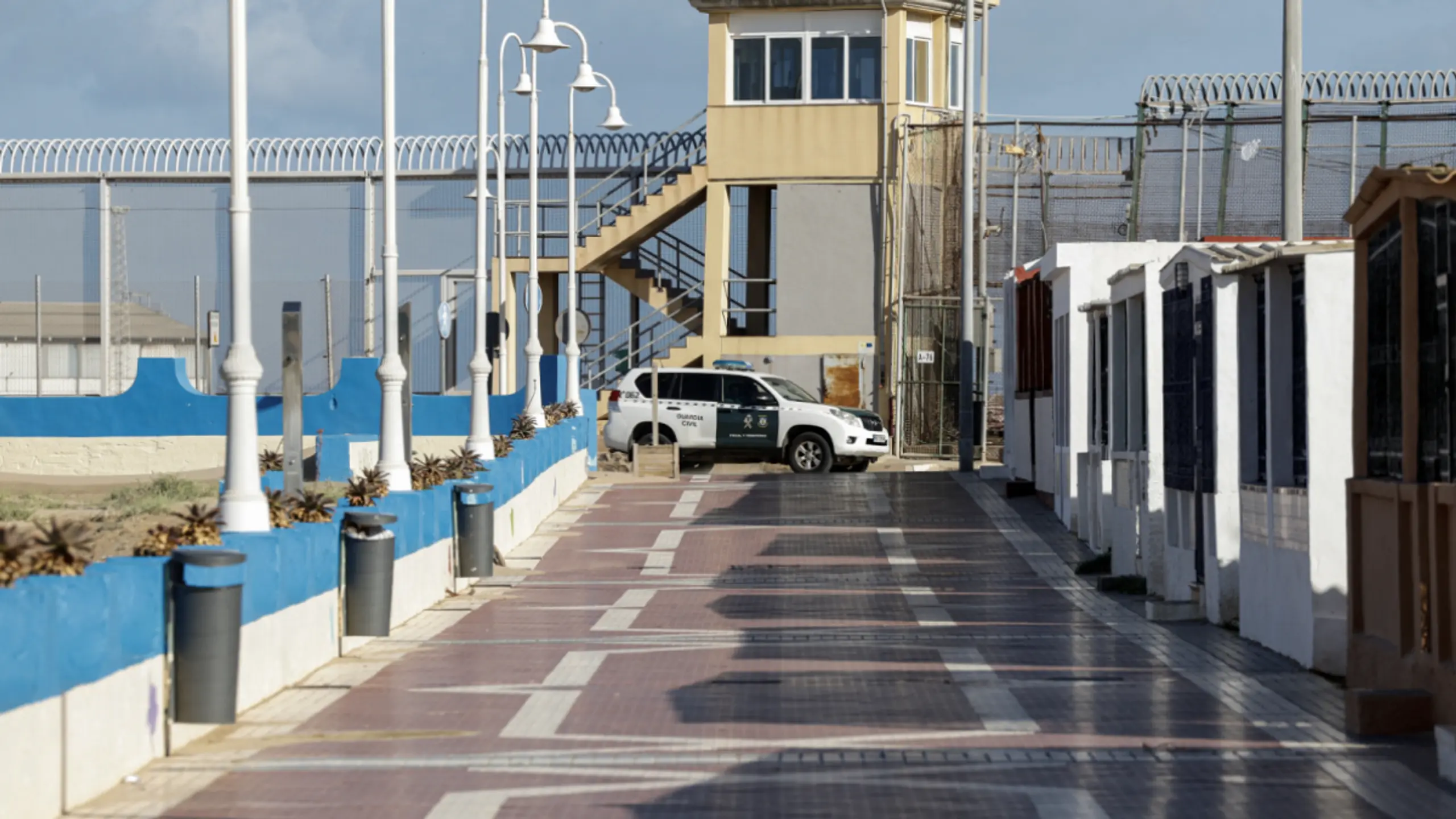 © APA/APA/AFP/OSCAR DEL POZO Grenzzaun in Melilla