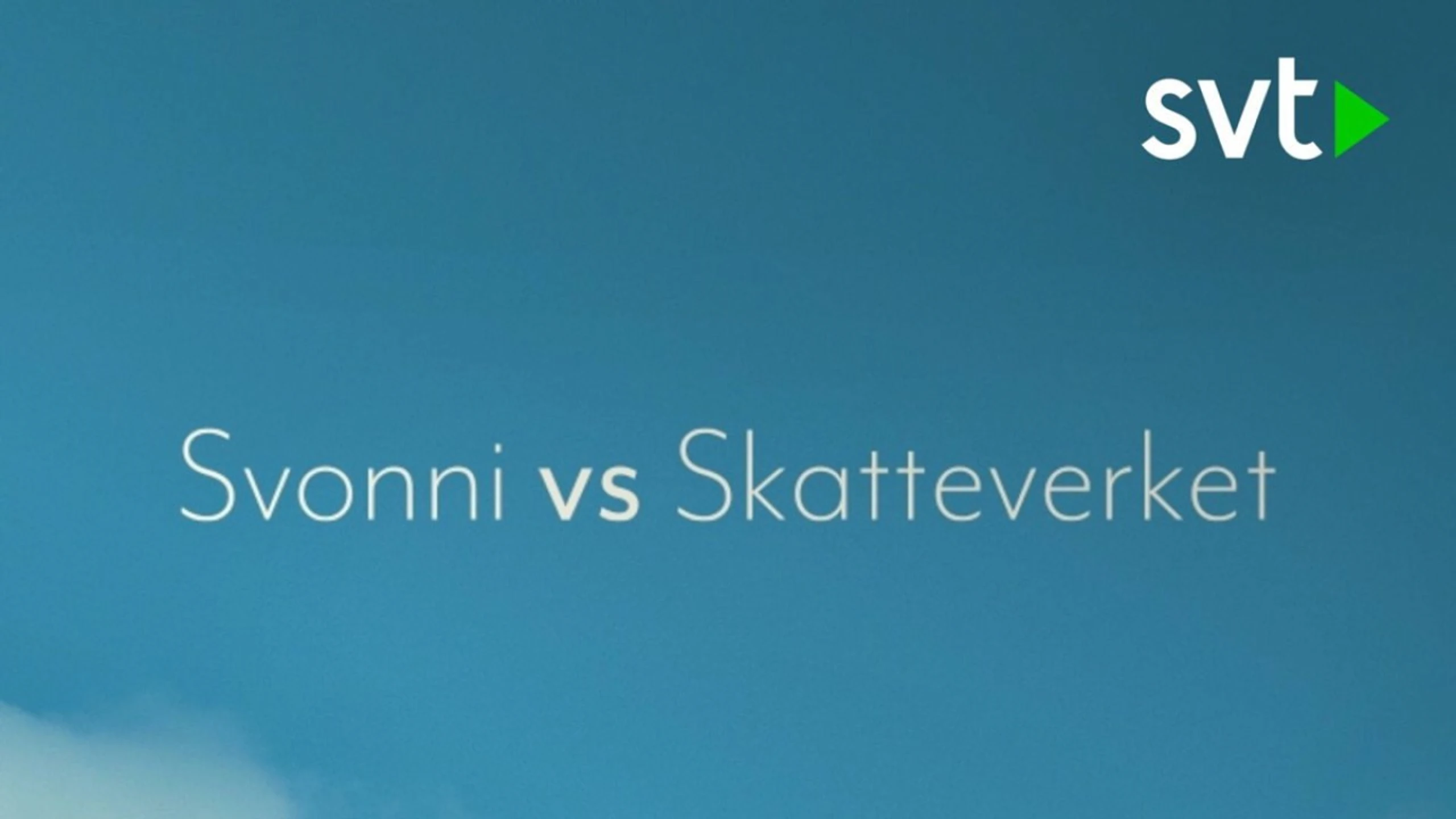Svonni vs the Swedish Tax Agency