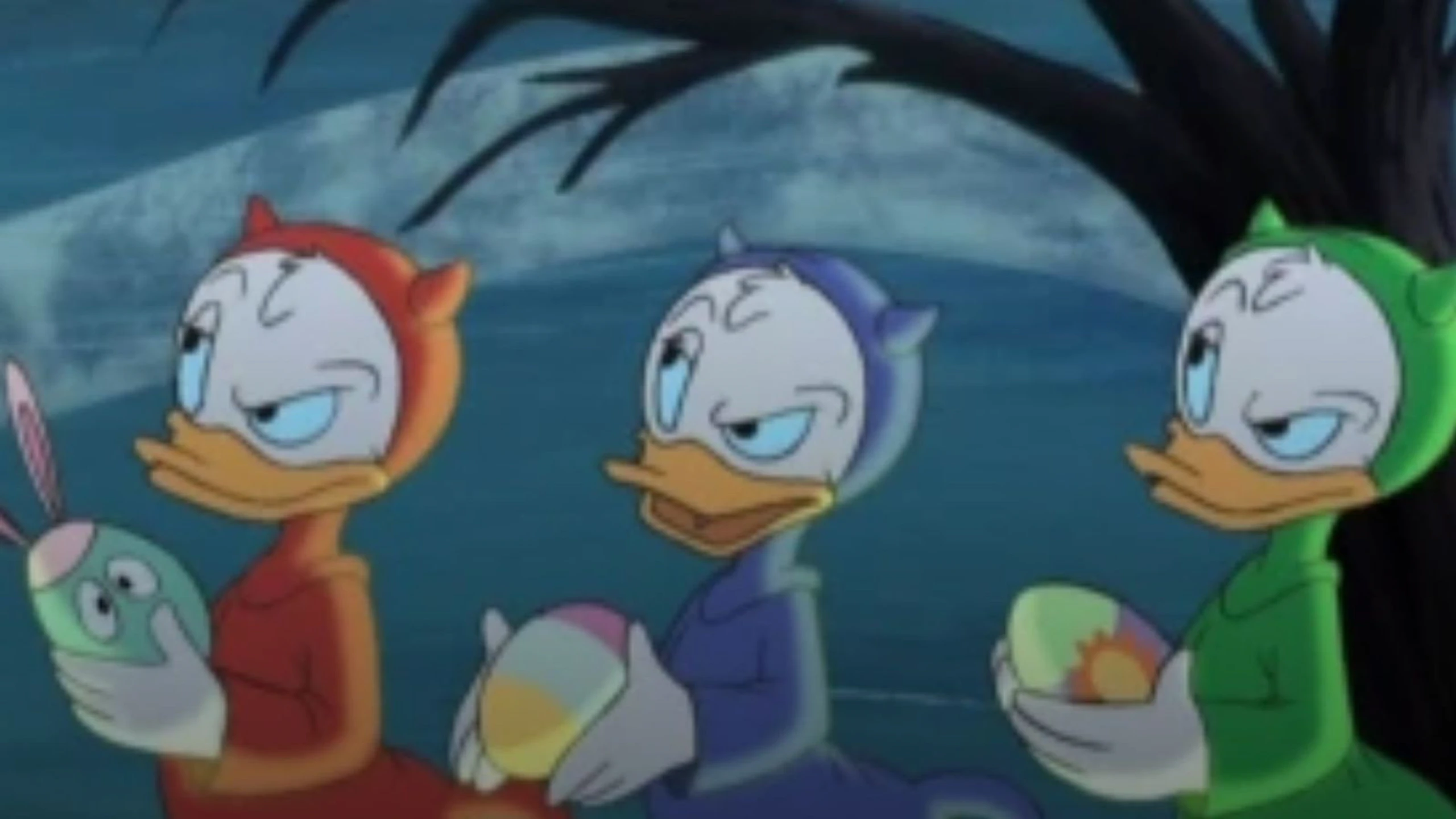 Donald's Halloween Scare