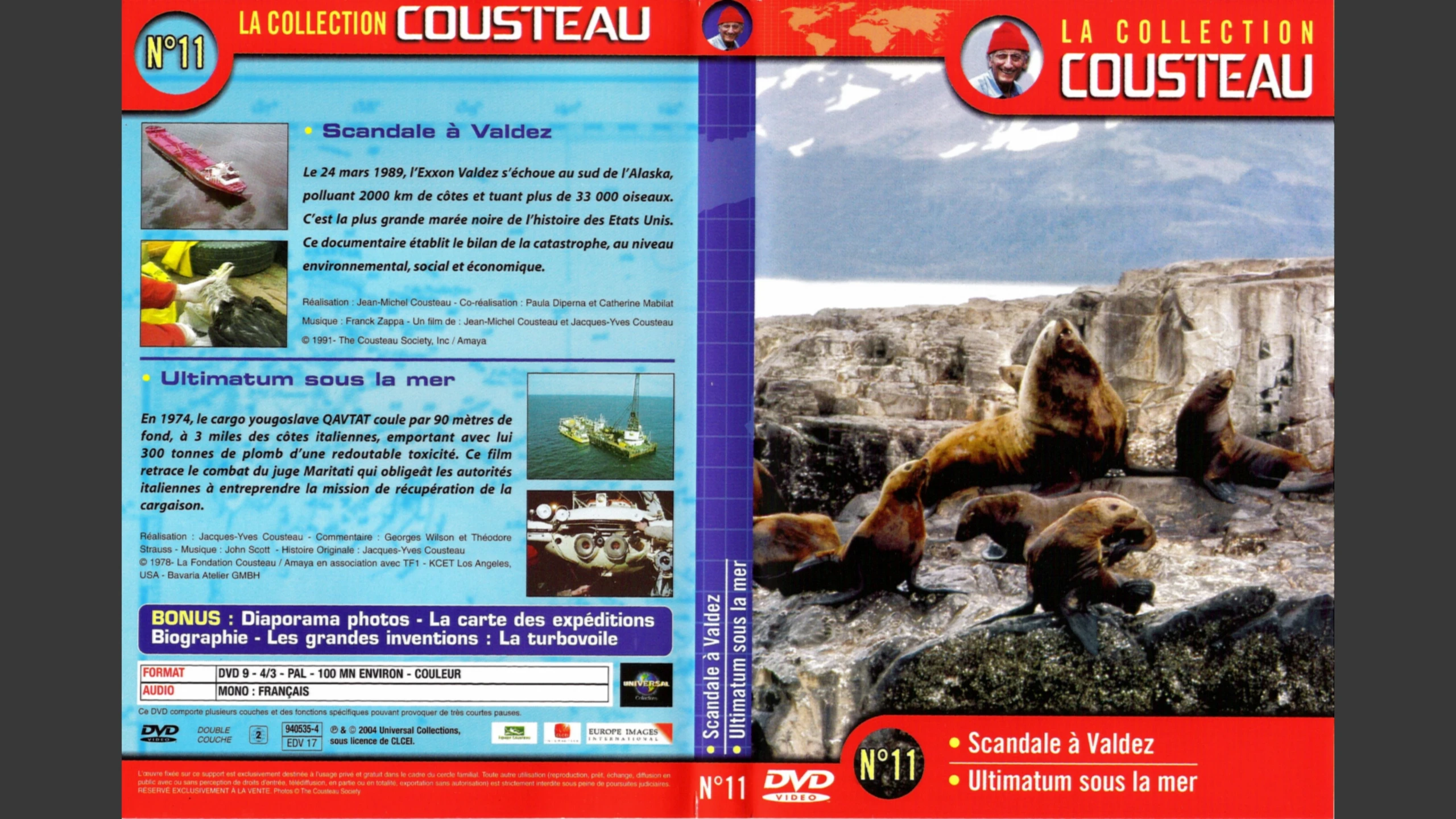 La collection Cousteau N°11-1 - Scandale à Valdez