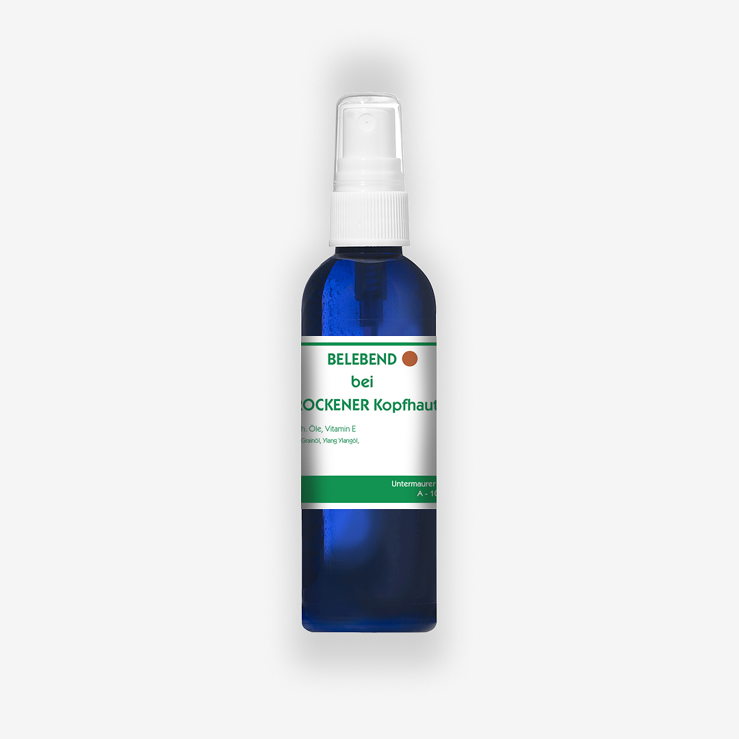 Massageöl Belebend - Bei trockener Kopfhaut - 100ml
