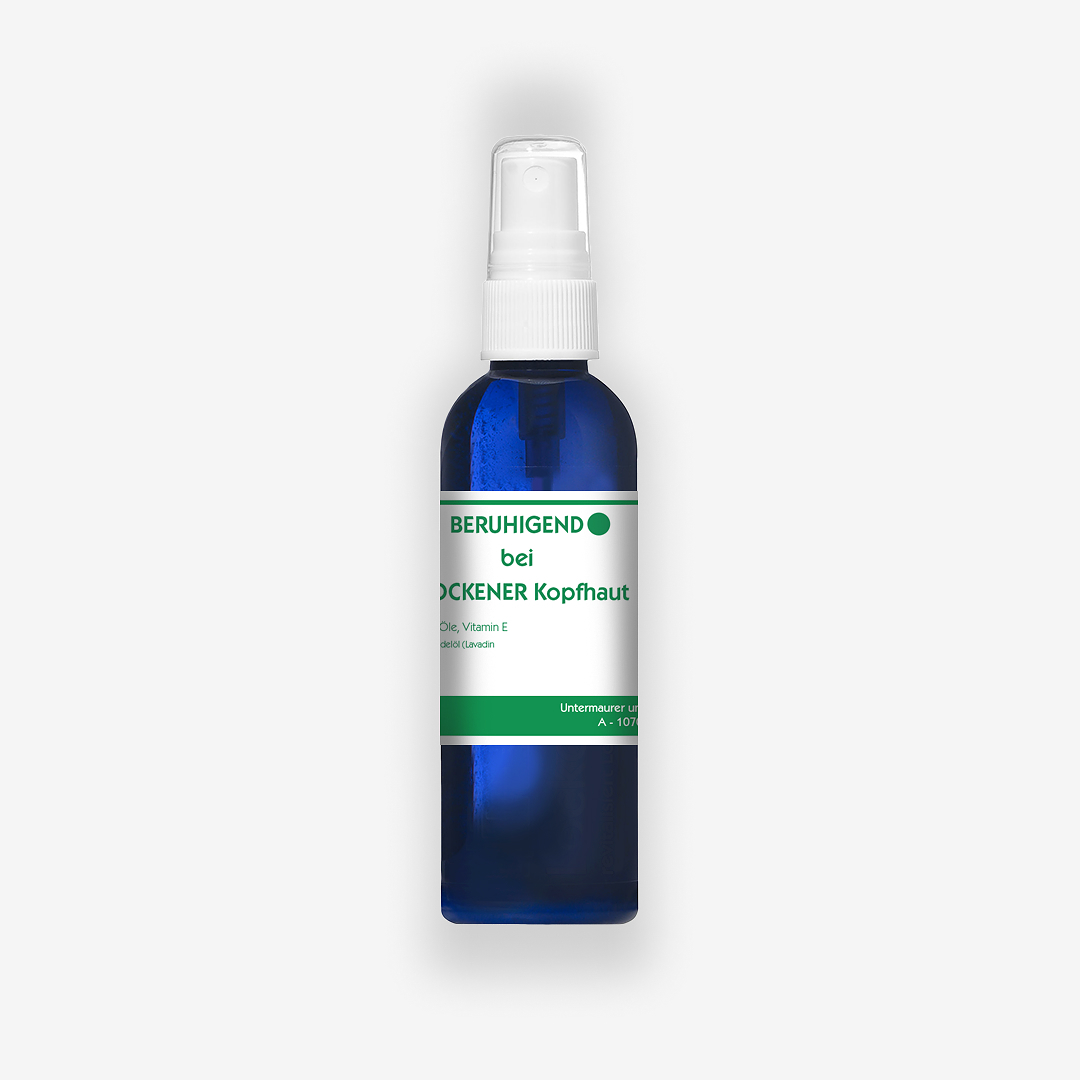Massageöl Beruhigend - Bei trockener Kopfhaut - 100ml