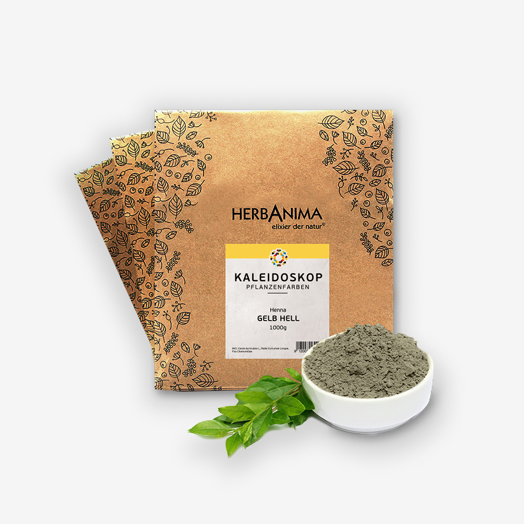 Henna Gelb Hell - 1kg