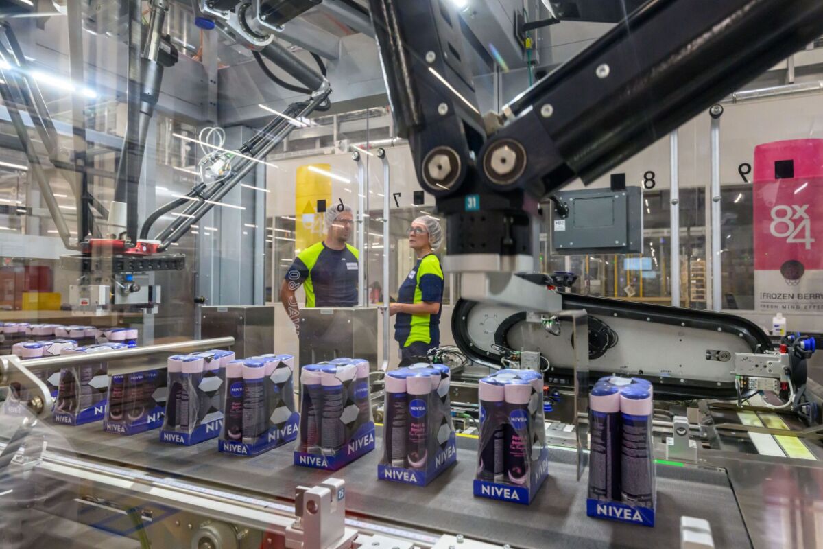 Nivea-Produktion bei Beiersdorf