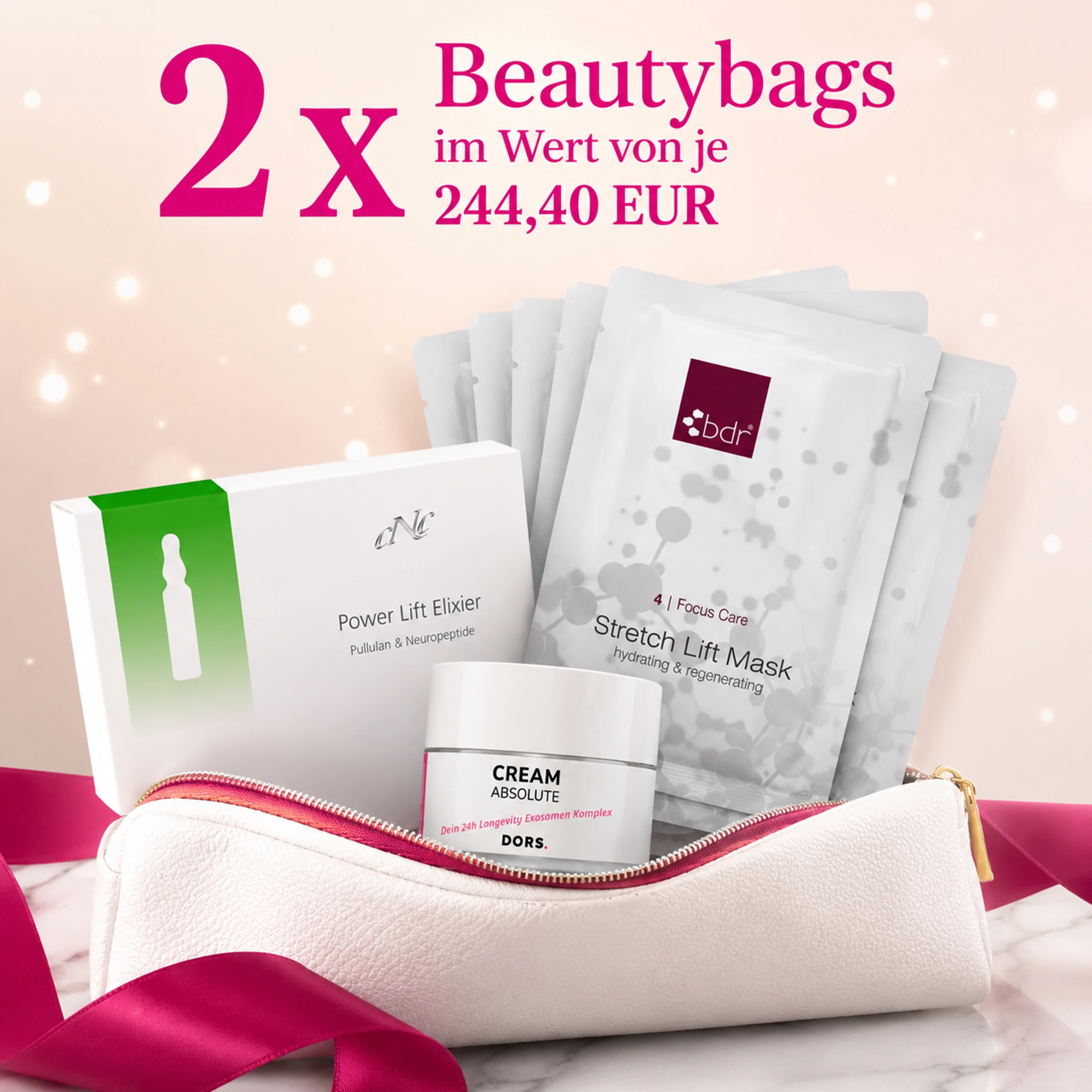 Gewinnen Sie 1 von 2 exklusiven Skincare Packages der BEAUTYMANUFACTUR!