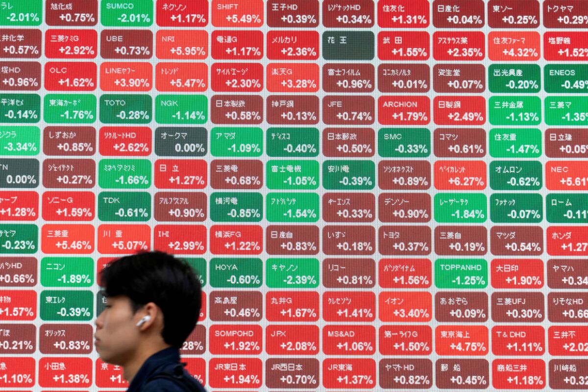 Der Nikkei schloss mit Gewinnen