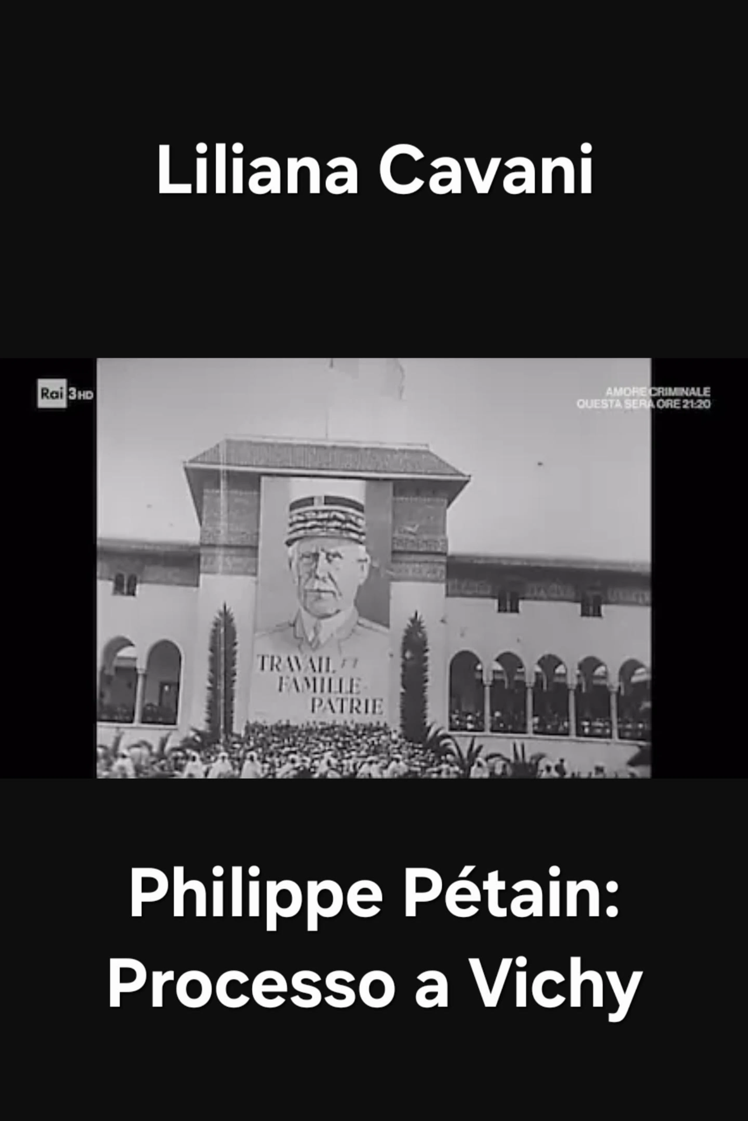 Philippe Pétain: Processo a Vichy