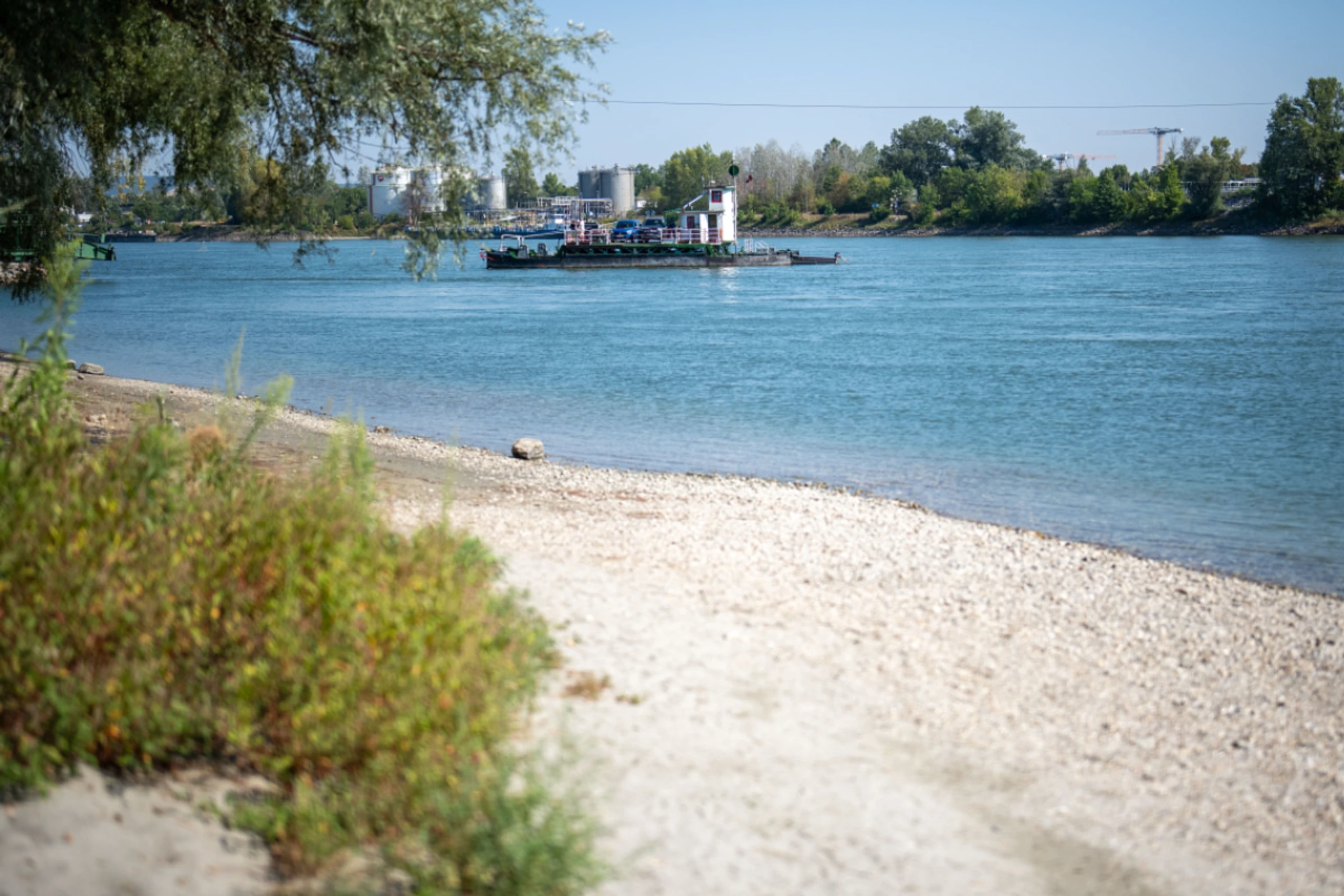 Das aktuelle Niedrigwasser erschwert die Donauschifffahrt