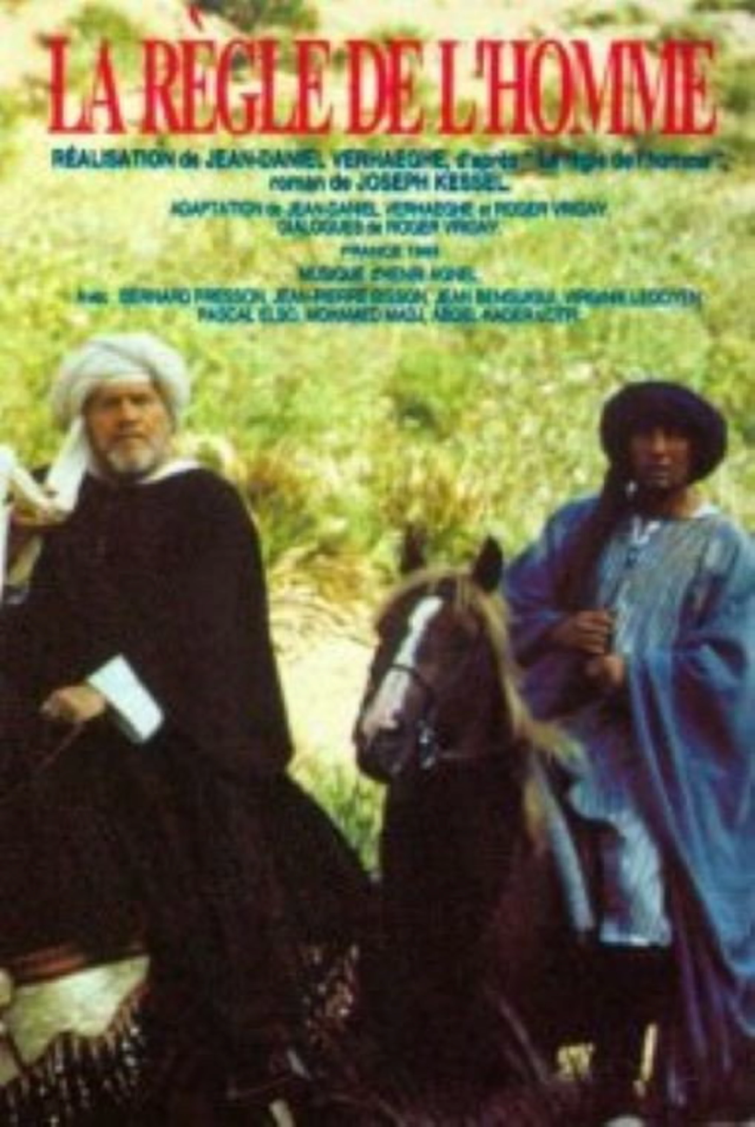 La règle de l'homme