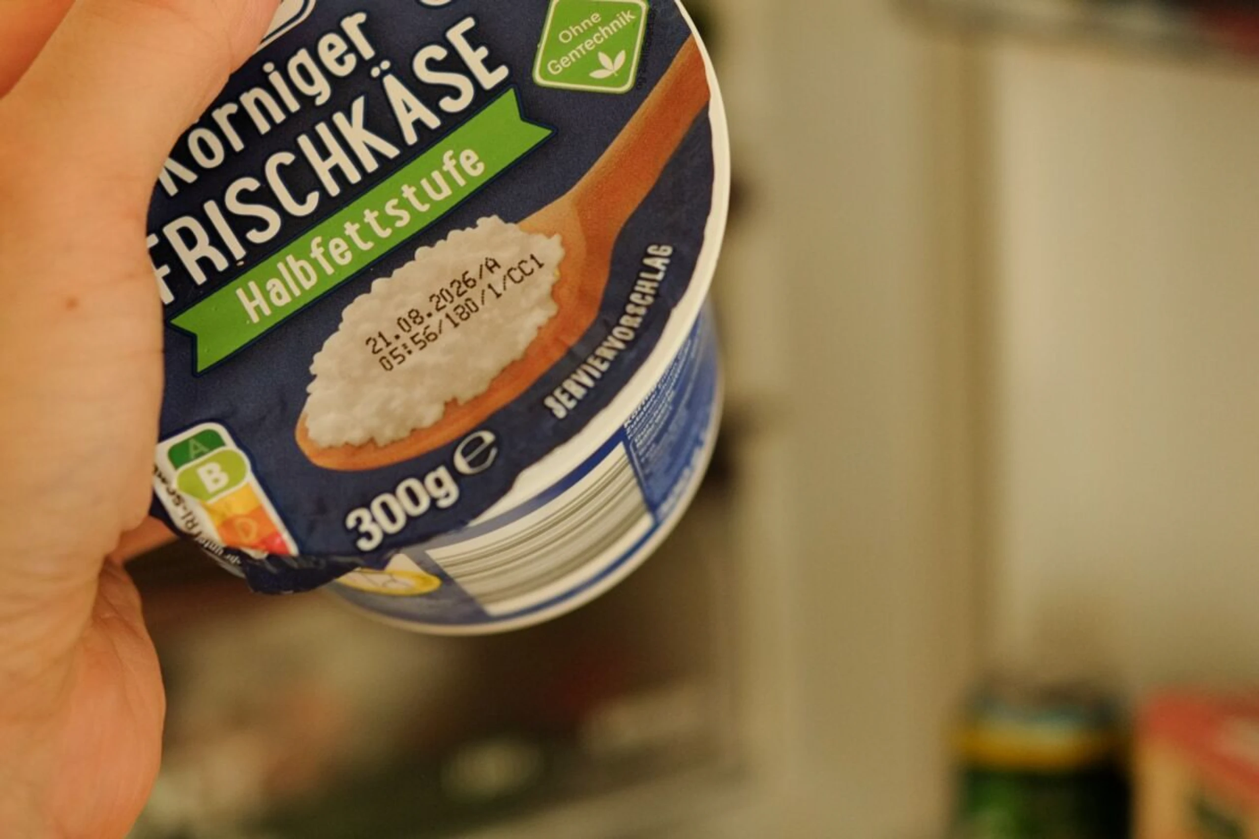 Das aufgedruckte Datum bei Frischkäse ist kein Verbrauchsdatum