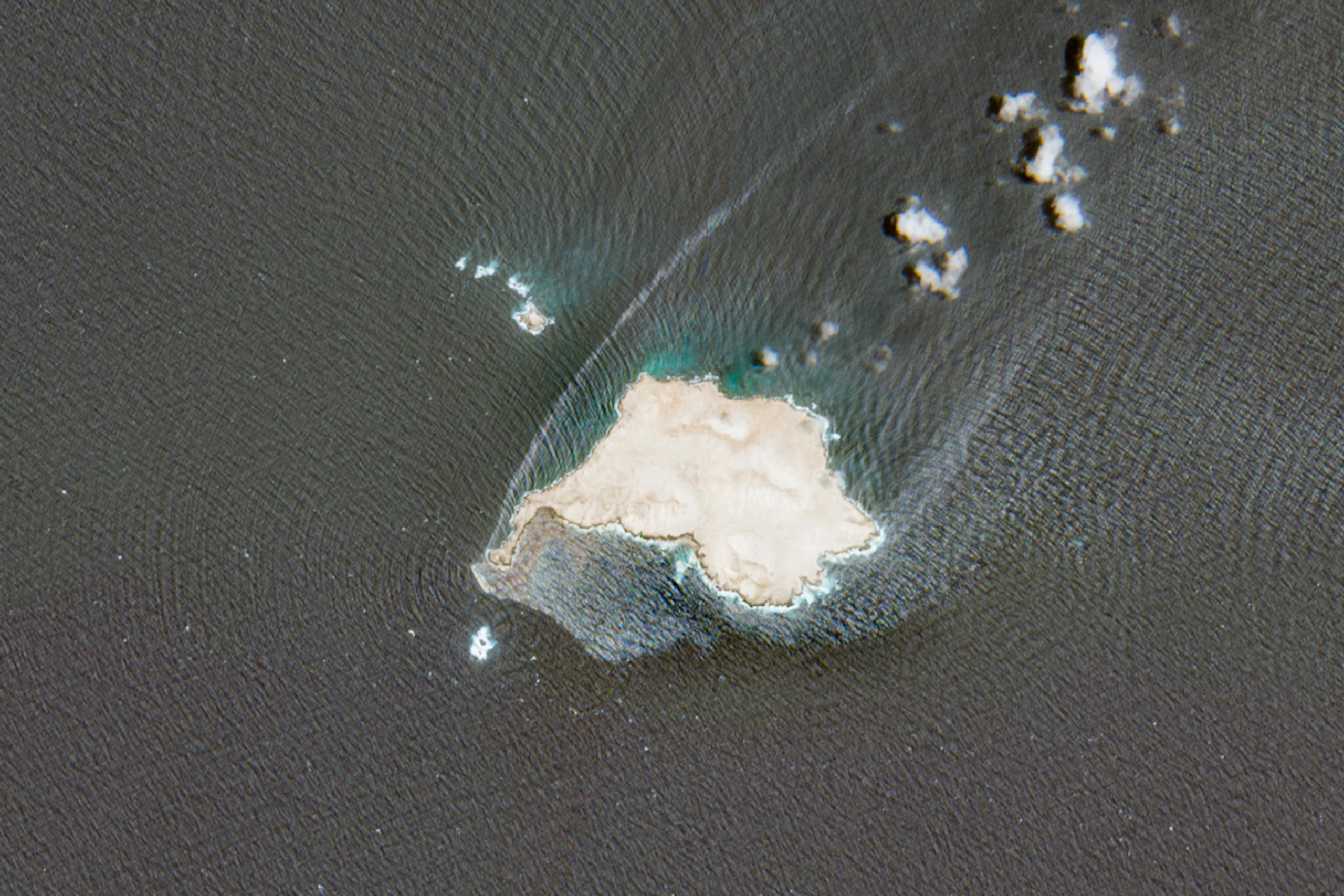 Satellitenbild soll Ölleck zeigen