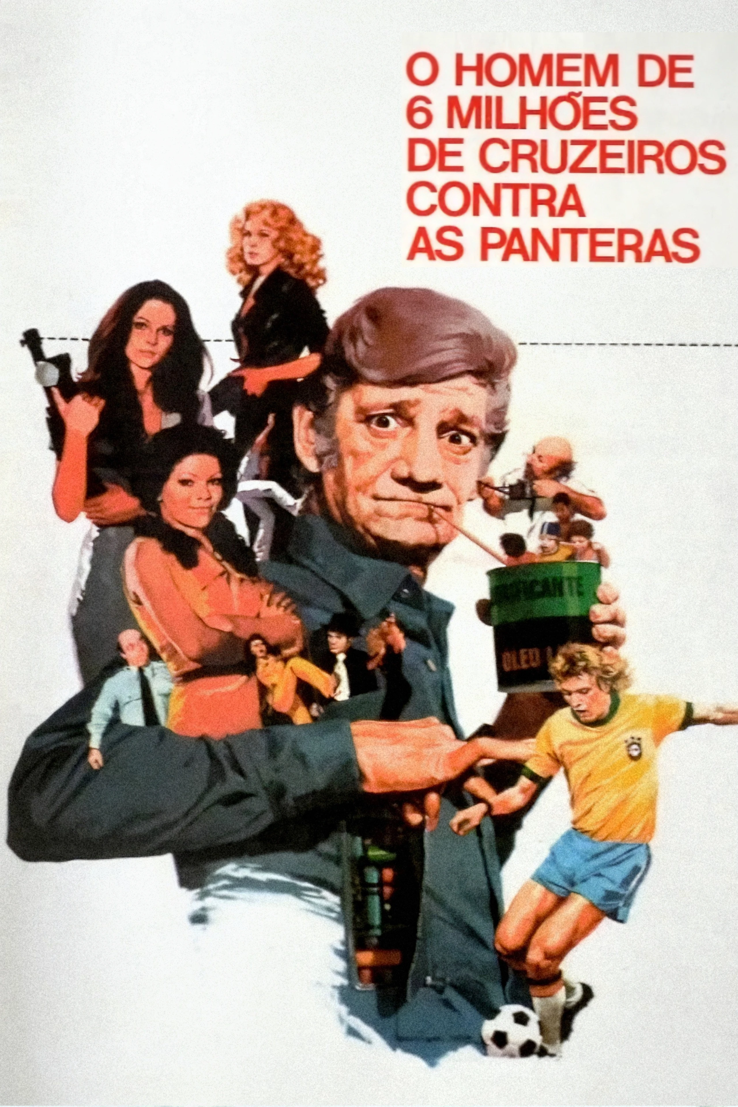 O Homem de Seis Milhões de Cruzeiros Contra as Panteras