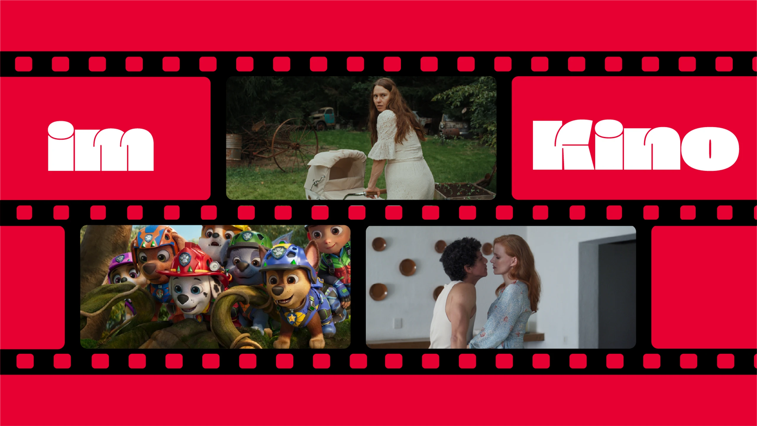 Wir sehen das Logo der neunten Folge des TV-MEDIA im Kino Podcasts