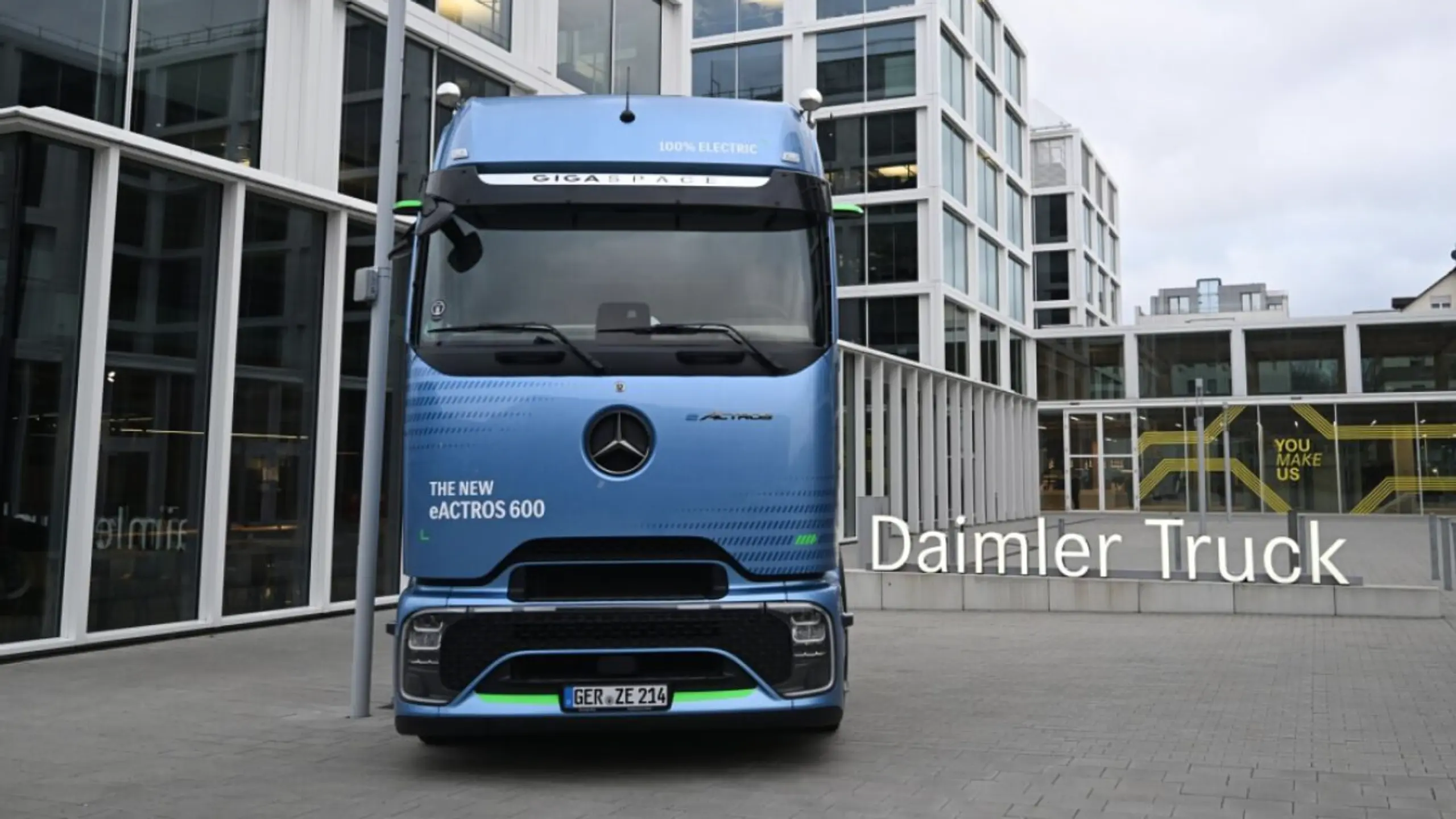 © APA/APA/dpa/Bernd Weißbrod ++ ARCHIVBILD ++ Zölle belasten Daimler Truck auf dem nordamerikanischen Markt