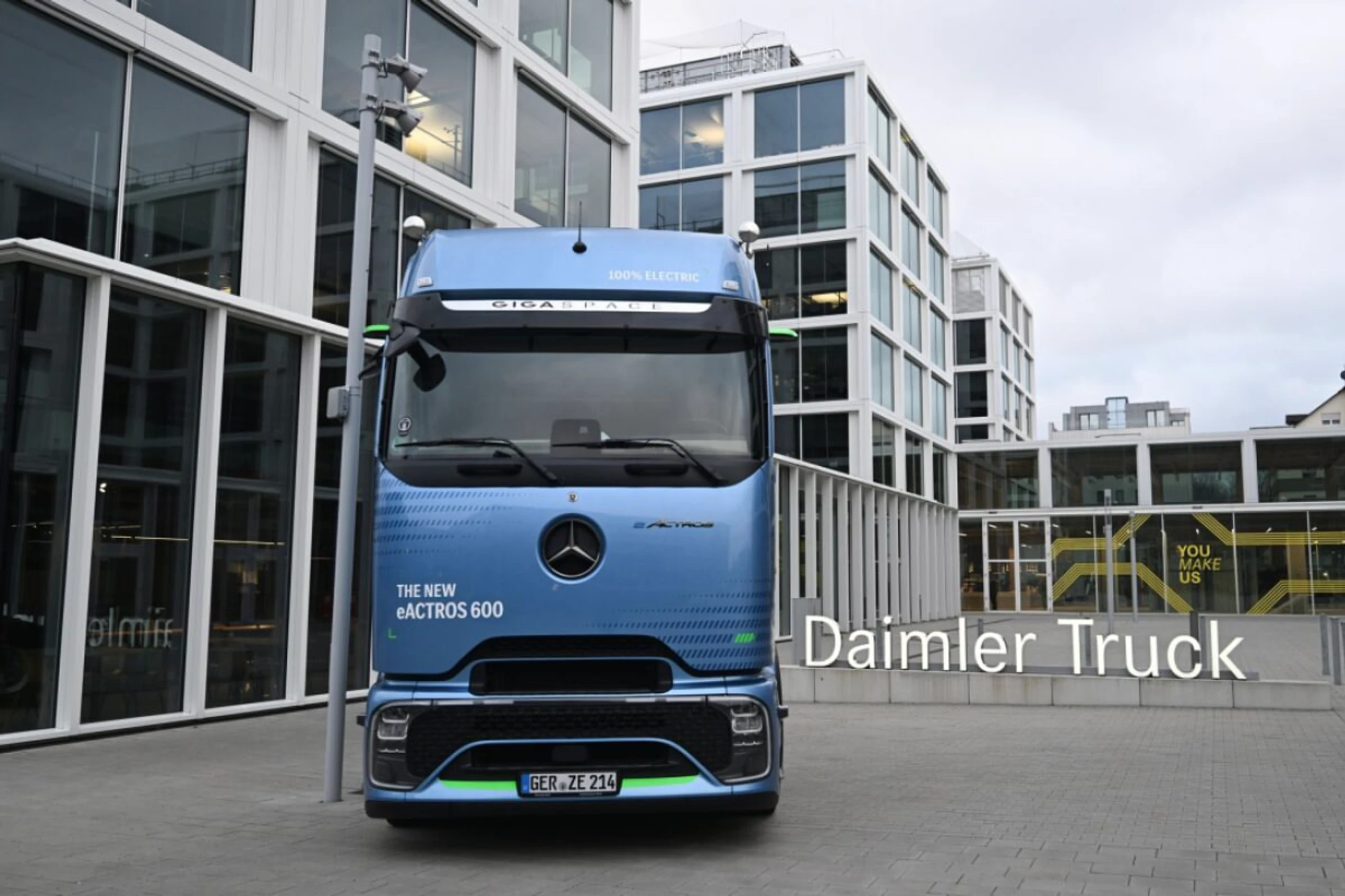 ++ ARCHIVBILD ++ Zölle belasten Daimler Truck auf dem nordamerikanischen Markt