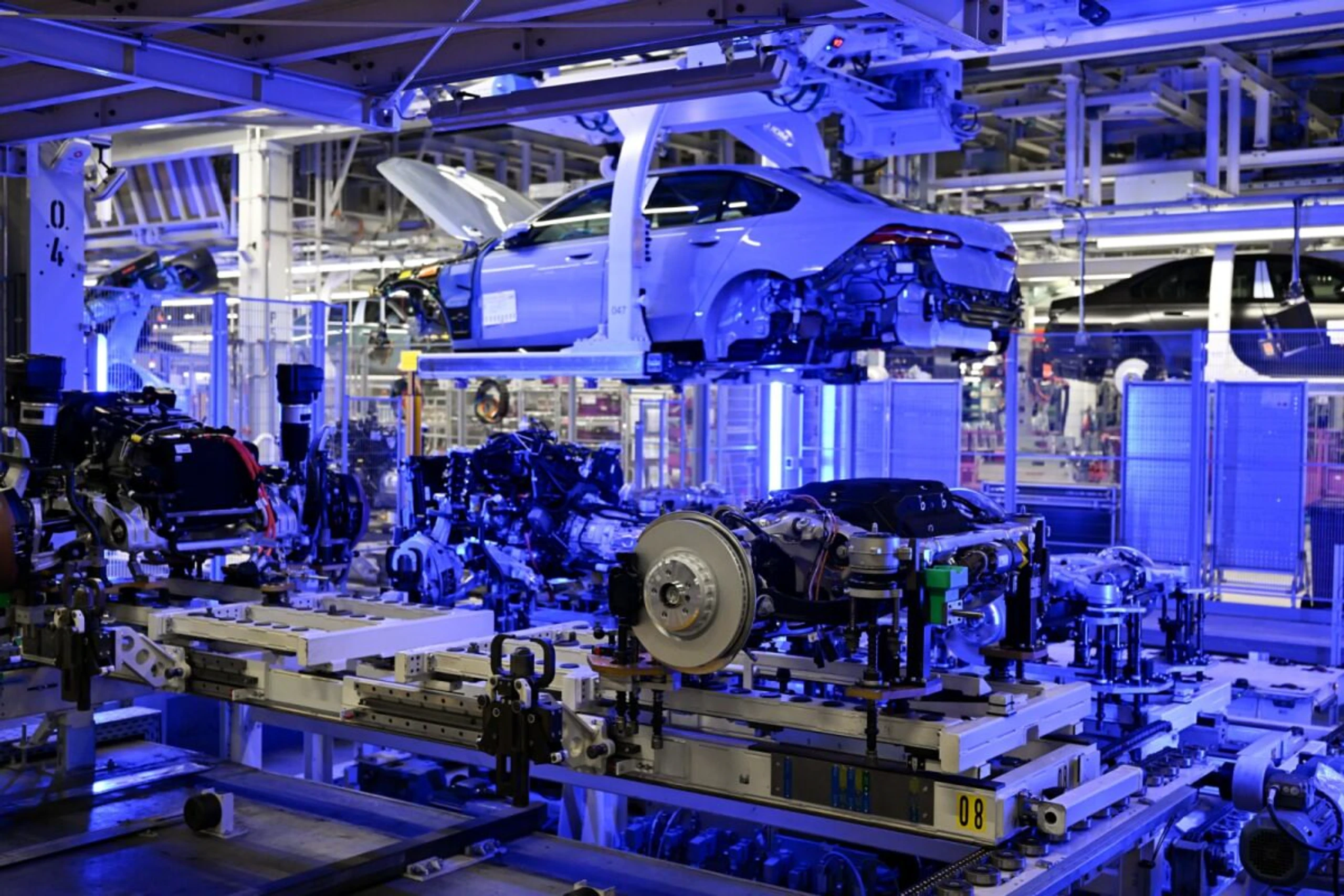 ++ ARCHIVBILD ++ Zuwächse in der Automobilindustrie
