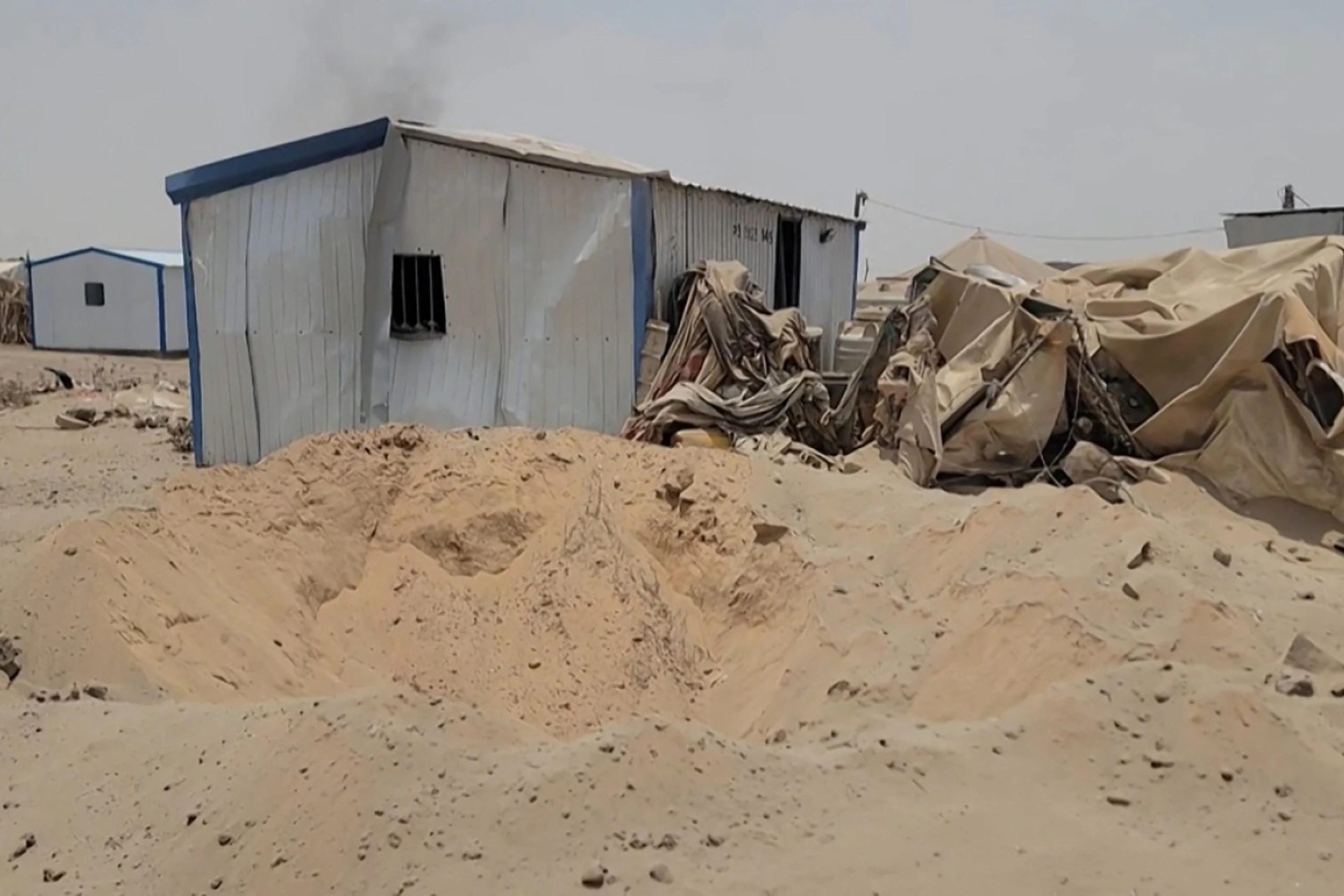 Jüngste Houthi-Angriffe trafen auch ein Vertriebenen-Camp