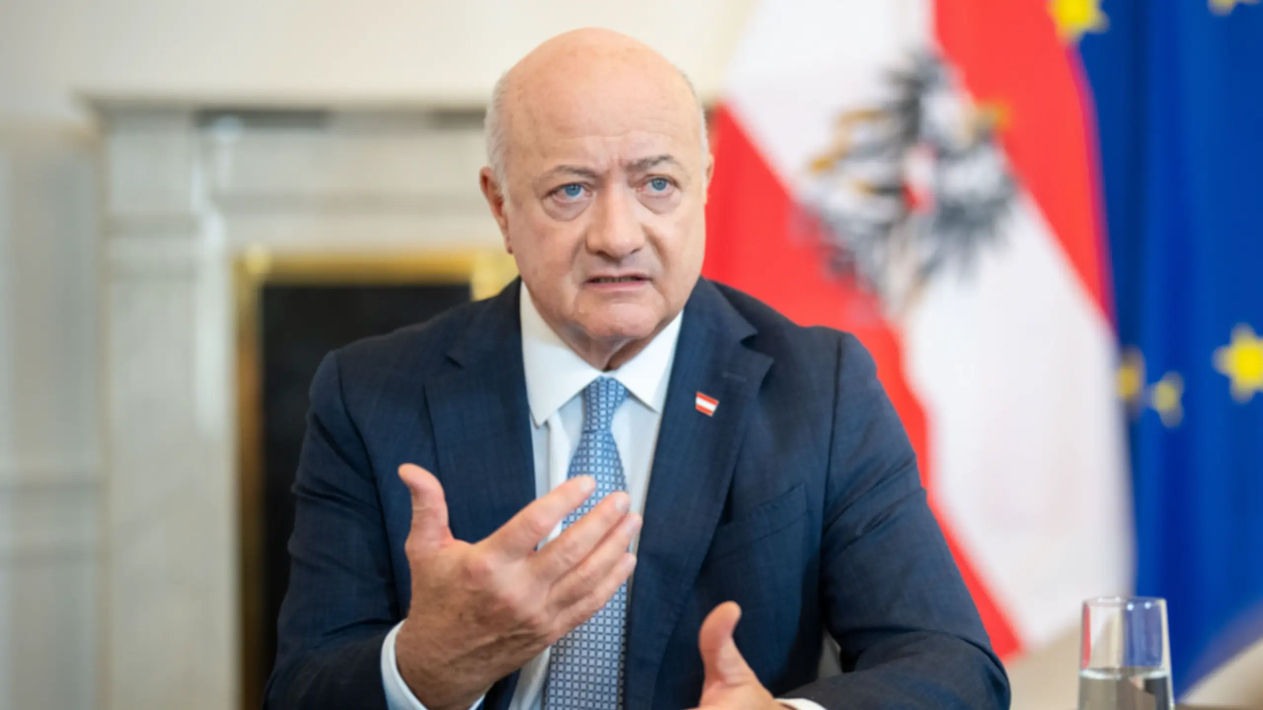 © APA/APA/GEORG HOCHMUTH (Archivbild) Kanzler Stocker reist mit einer Wirtschaftsdelegation in die Türkei