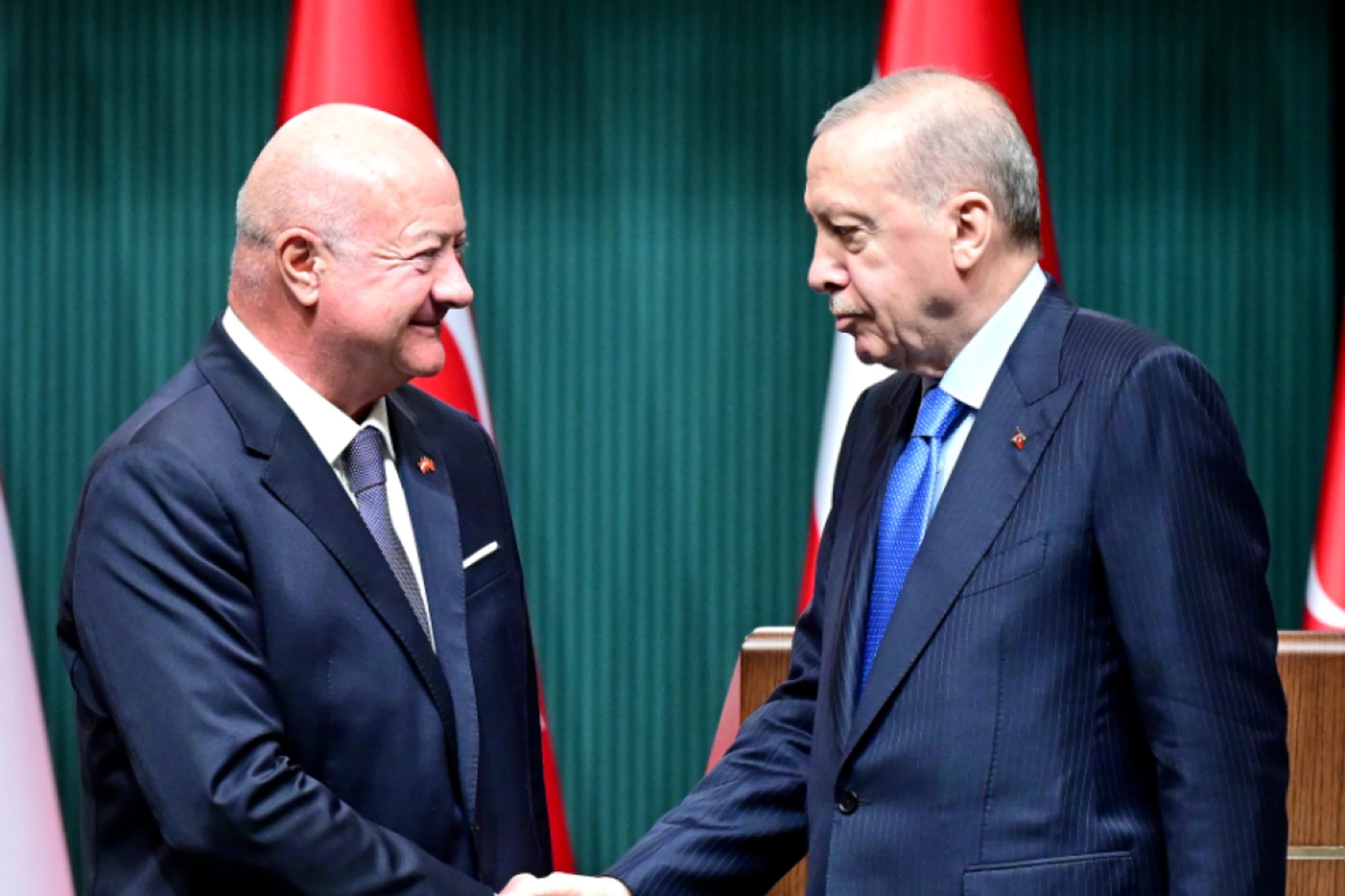 Bundeskanzler Stocker mit dem türkischen Präsidenten Erdoğan