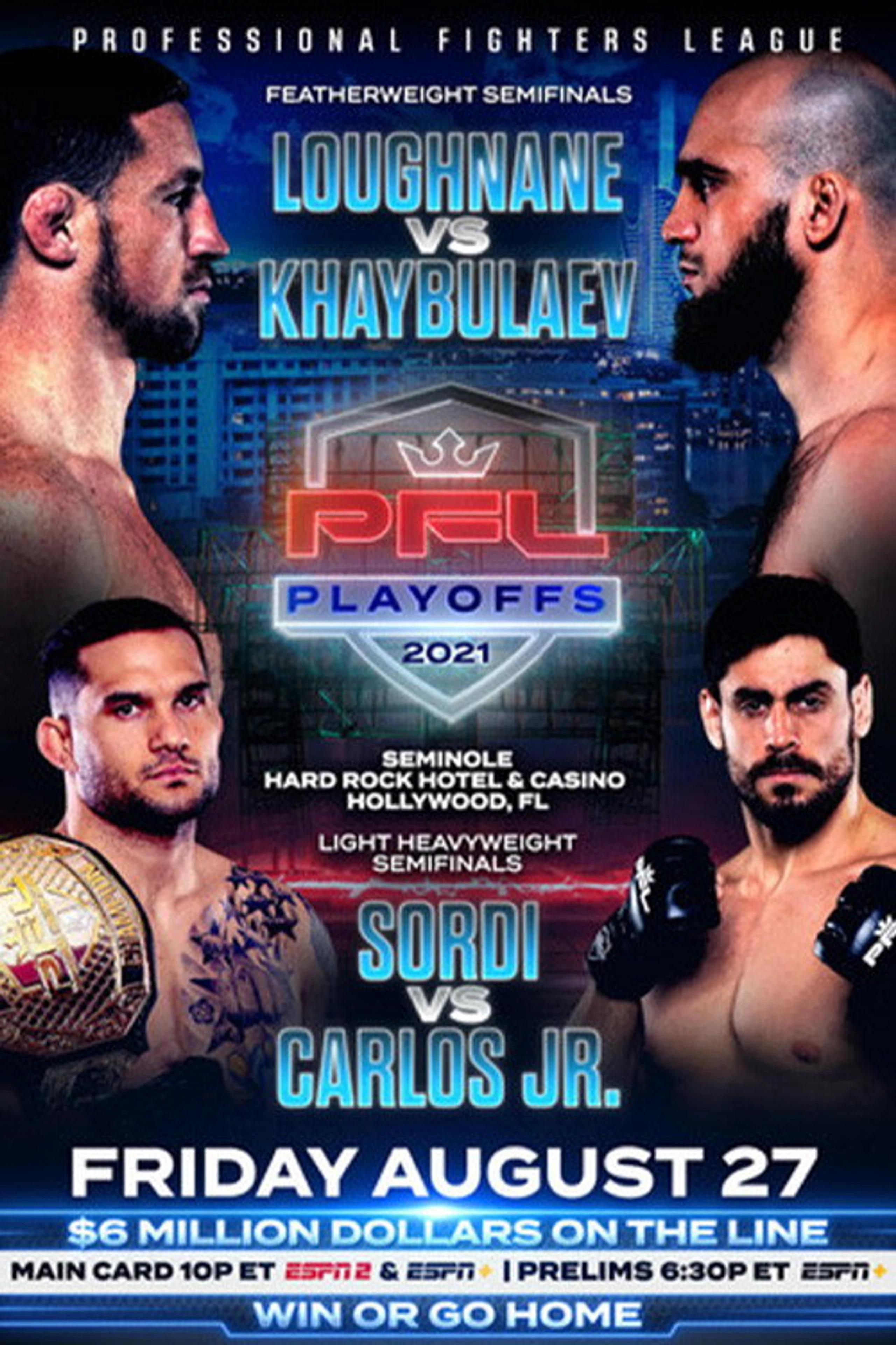 Professional Fighters League Regular Season 2021 - PFL 9: Loughnane vs Khaybulaev