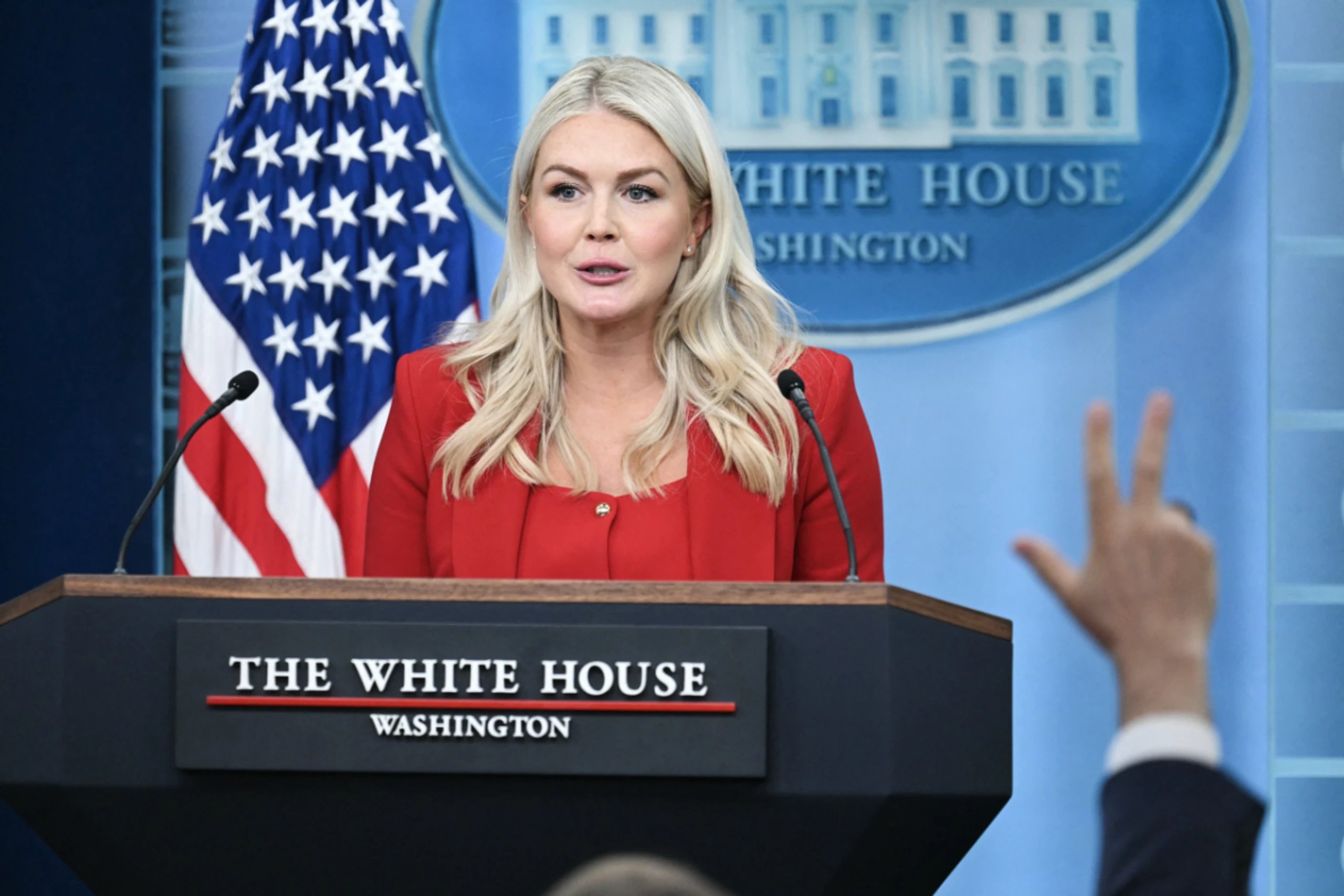 Trumps Sprecherin Karoline Leavitt hört auf