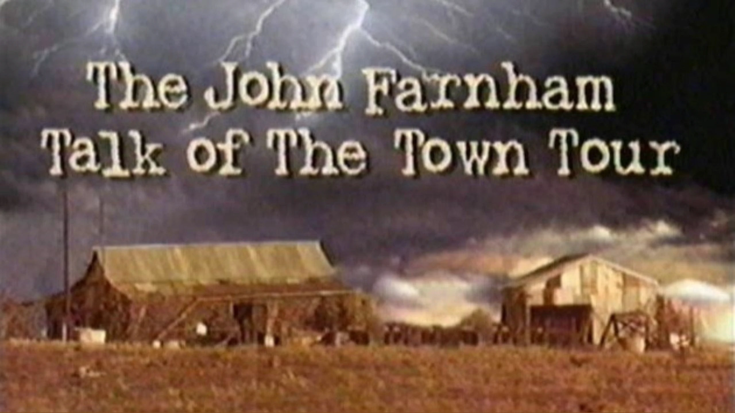 John Farnham: Talk Of The Town Tour