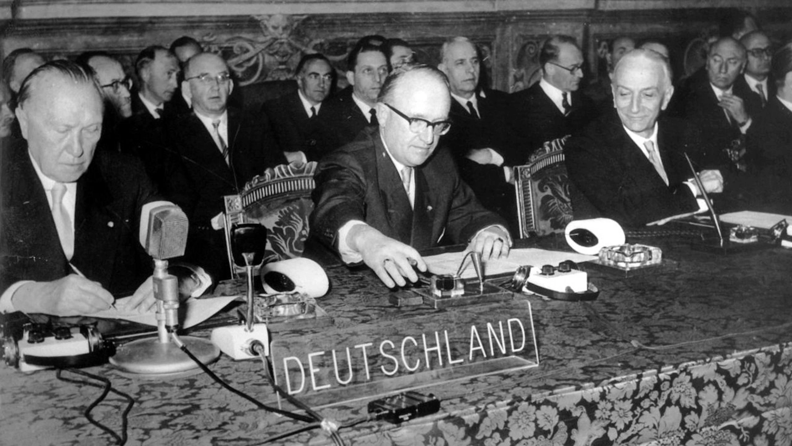 Am Anfang waren’s sechs: Die Römischen Verträge