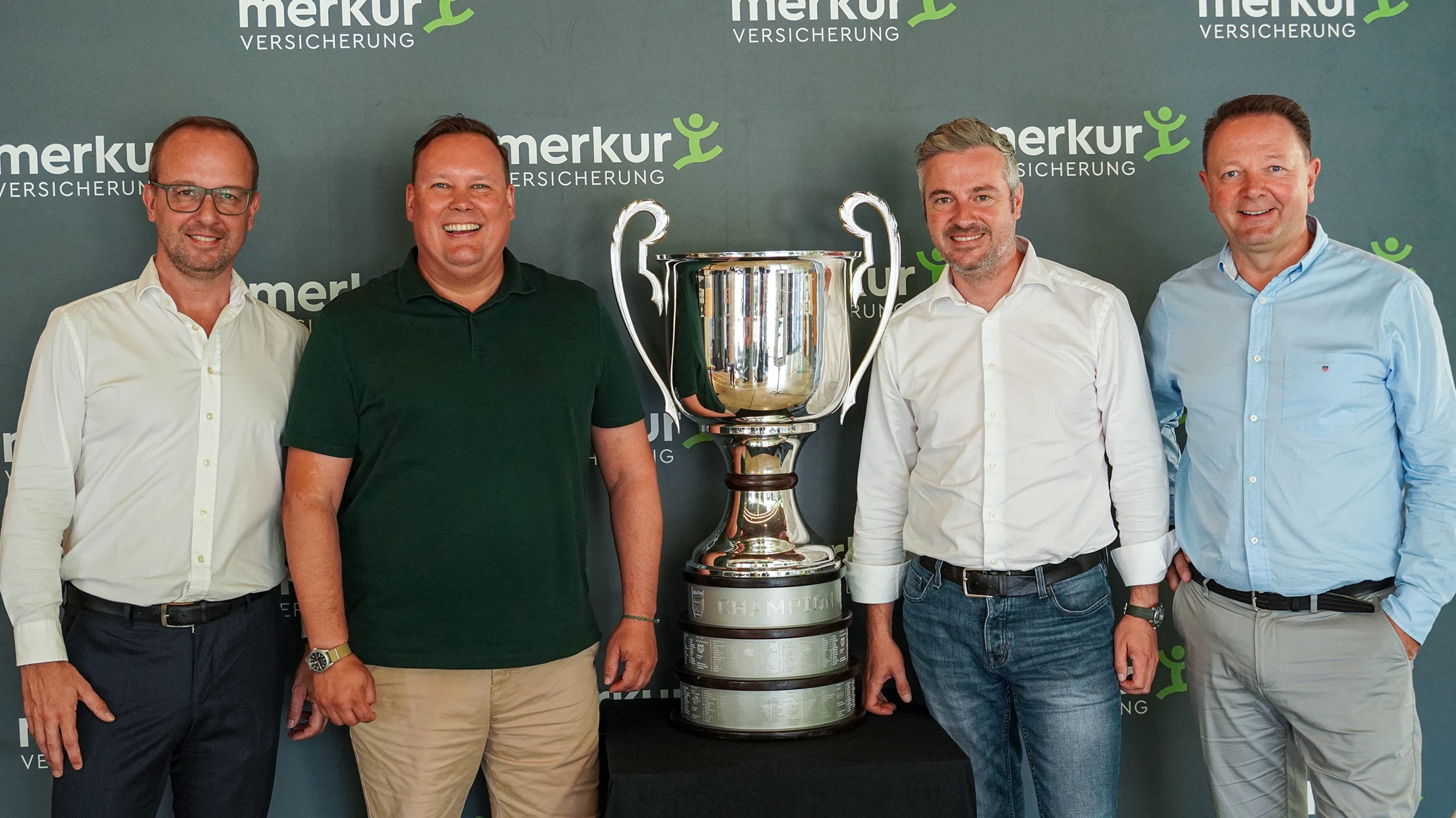 Meisterpokal der Graz99ers zu Gast am Merkur Campus
