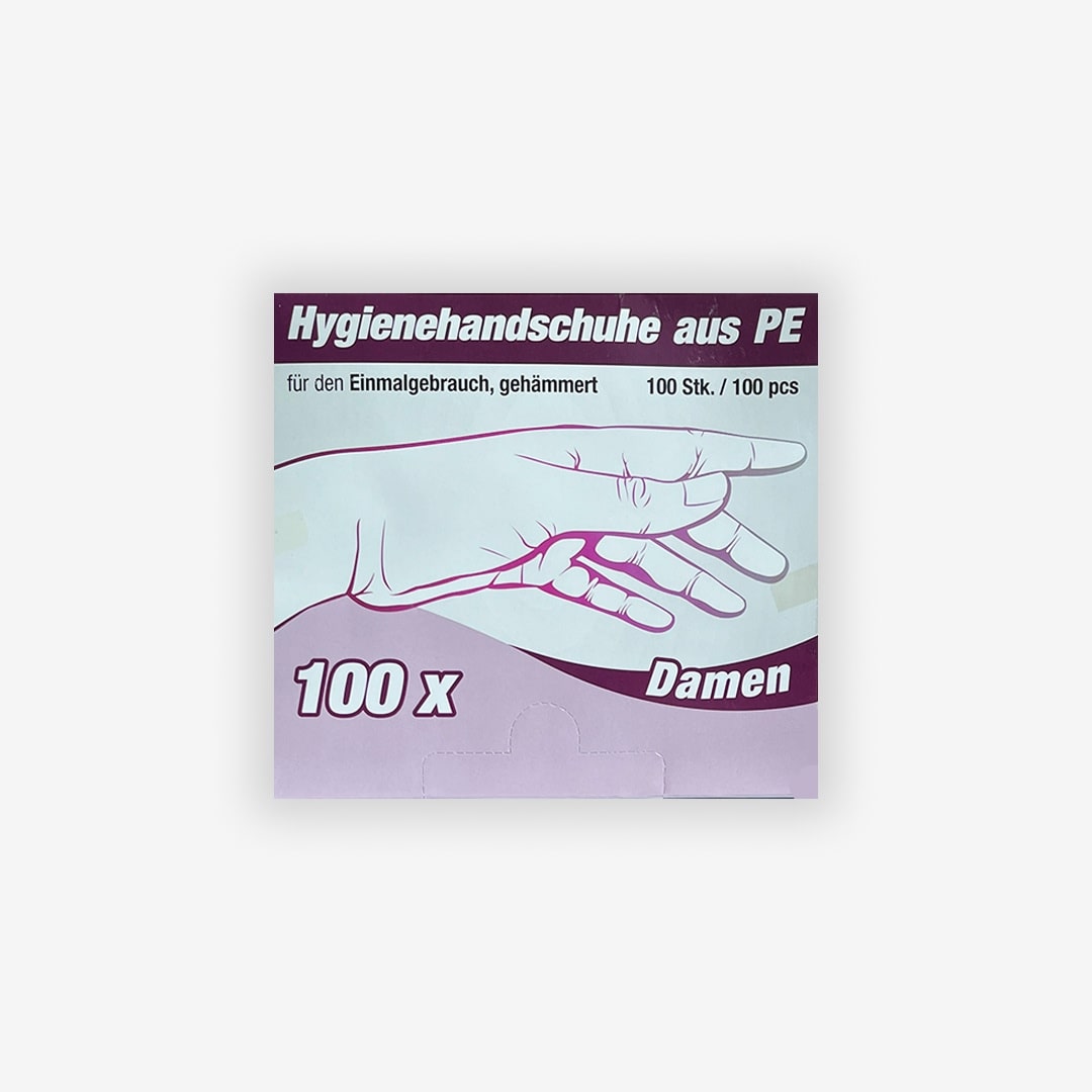 Einweg - Nylon Handschuhe