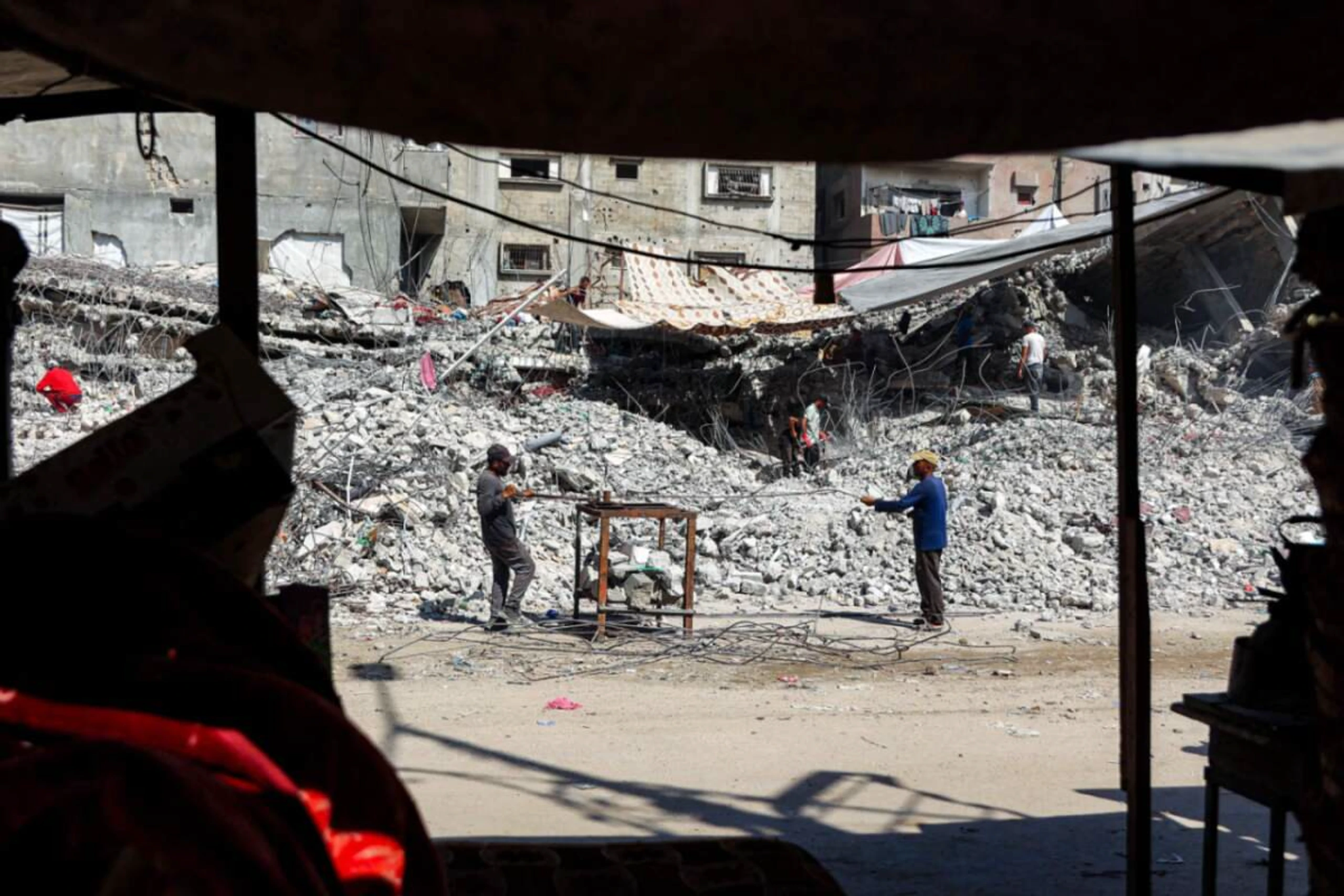Zerstörungen in Gaza