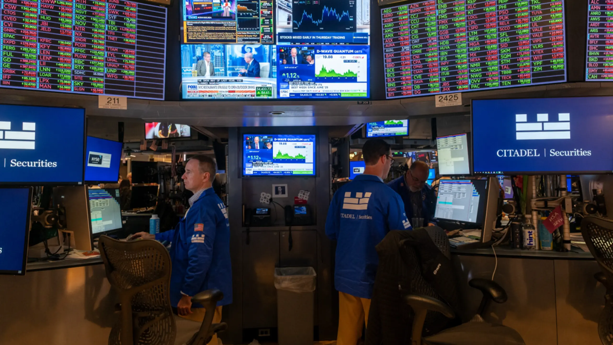 © APA/APA/GETTY IMAGES NORTH AMERICA/SPENCER PLATT Nasdaq Composite verliert 1,3 Prozent