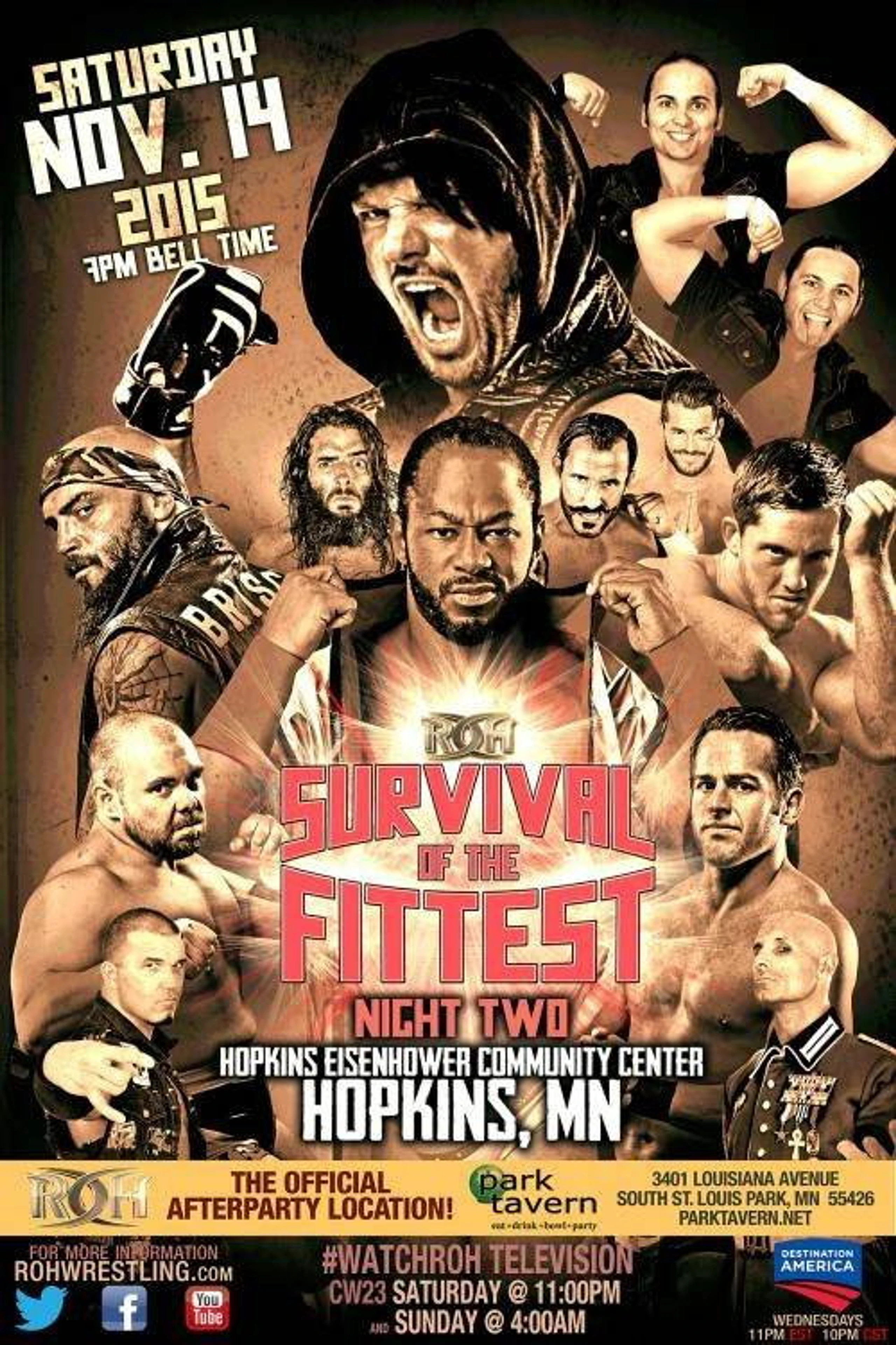 ROH Survival of the Fittest: Night 2