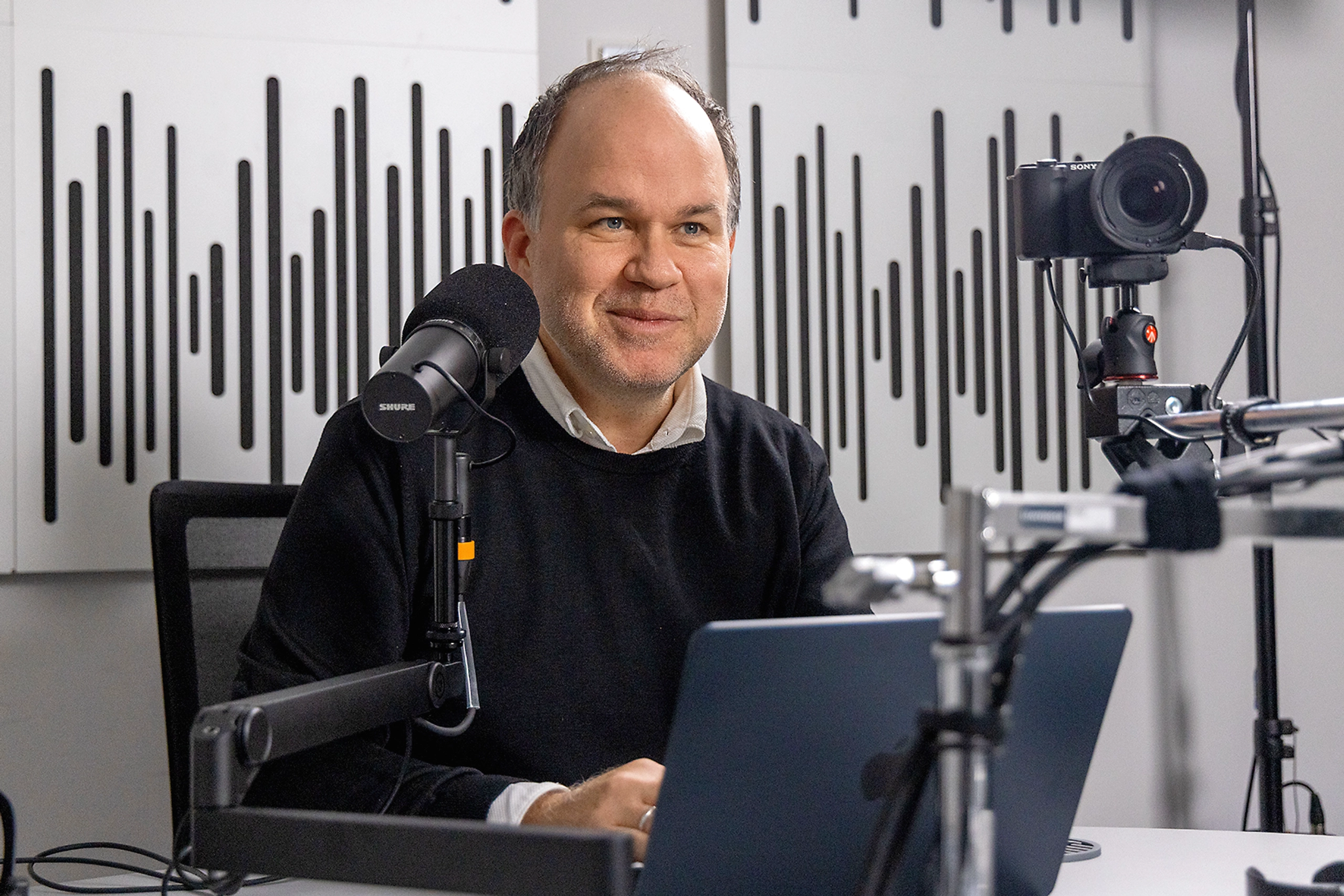 Gerold Riedmann: „Gäb's mehr Zeit, wäre ich lieber öfter Podcast-Host“