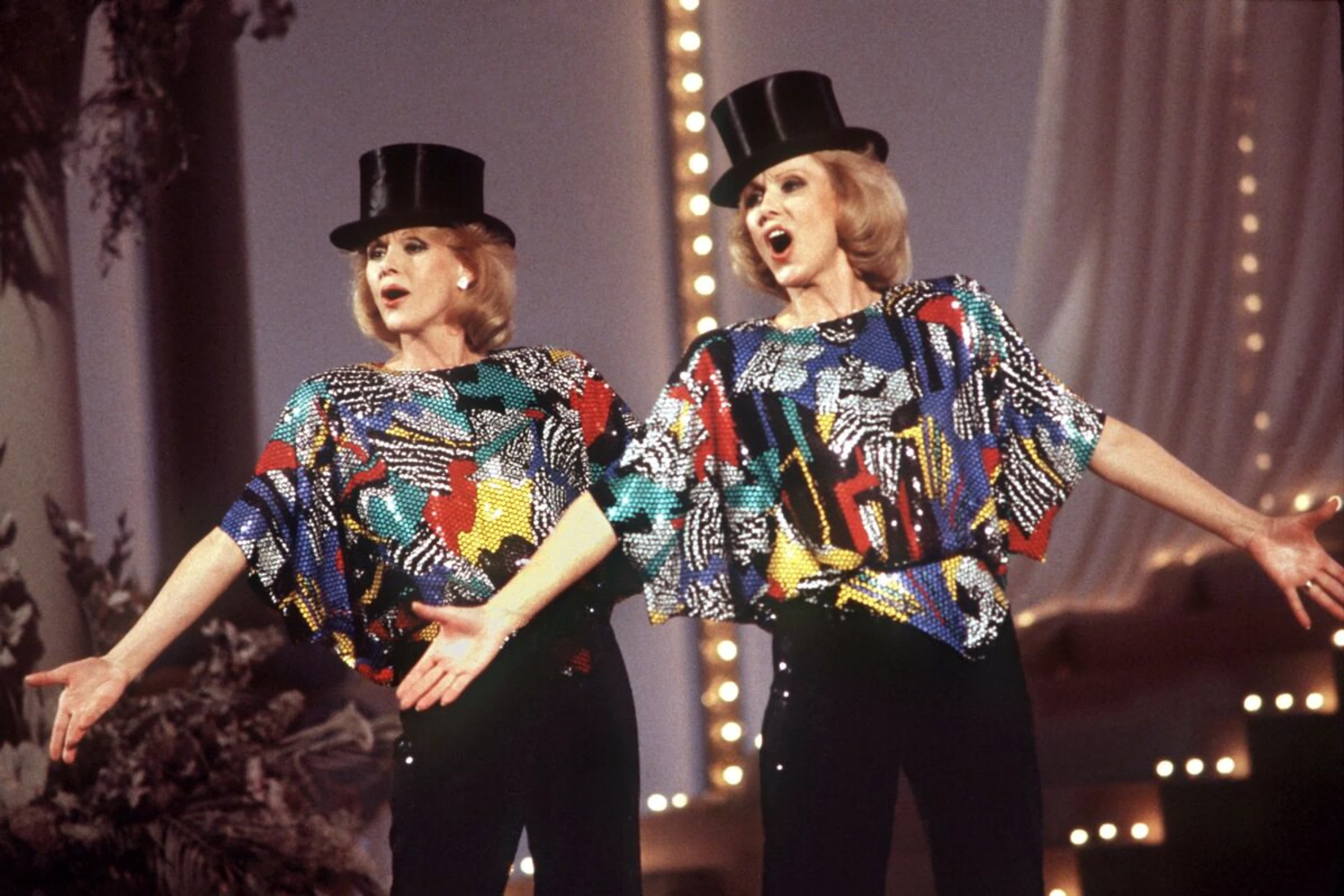 Alice und Ellen Kessler im Jahr 1986