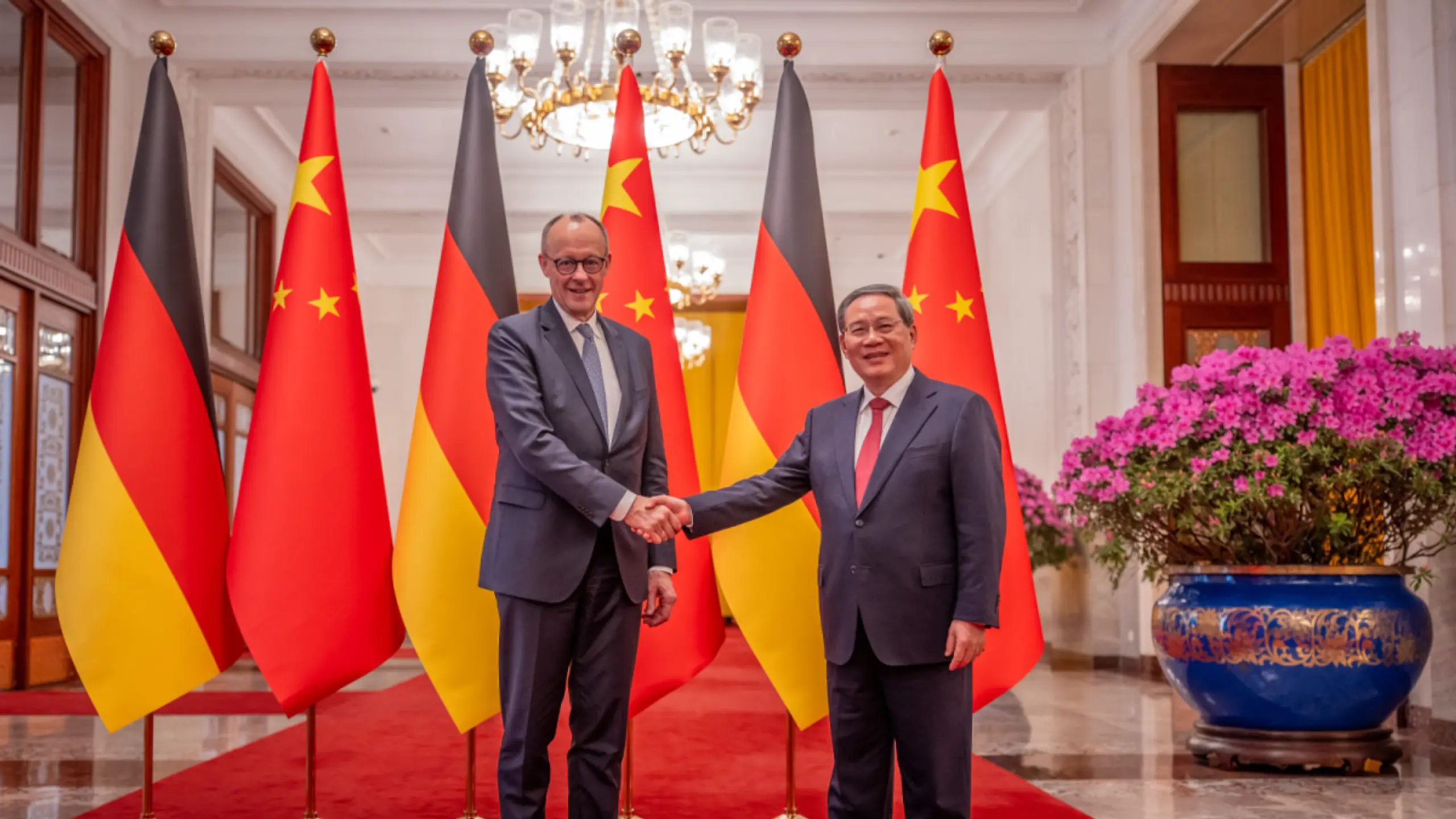 © POOL, Michael Kappeler, Apa China im ersten Halbjahr weiter deutscher Top-Handelspartner
