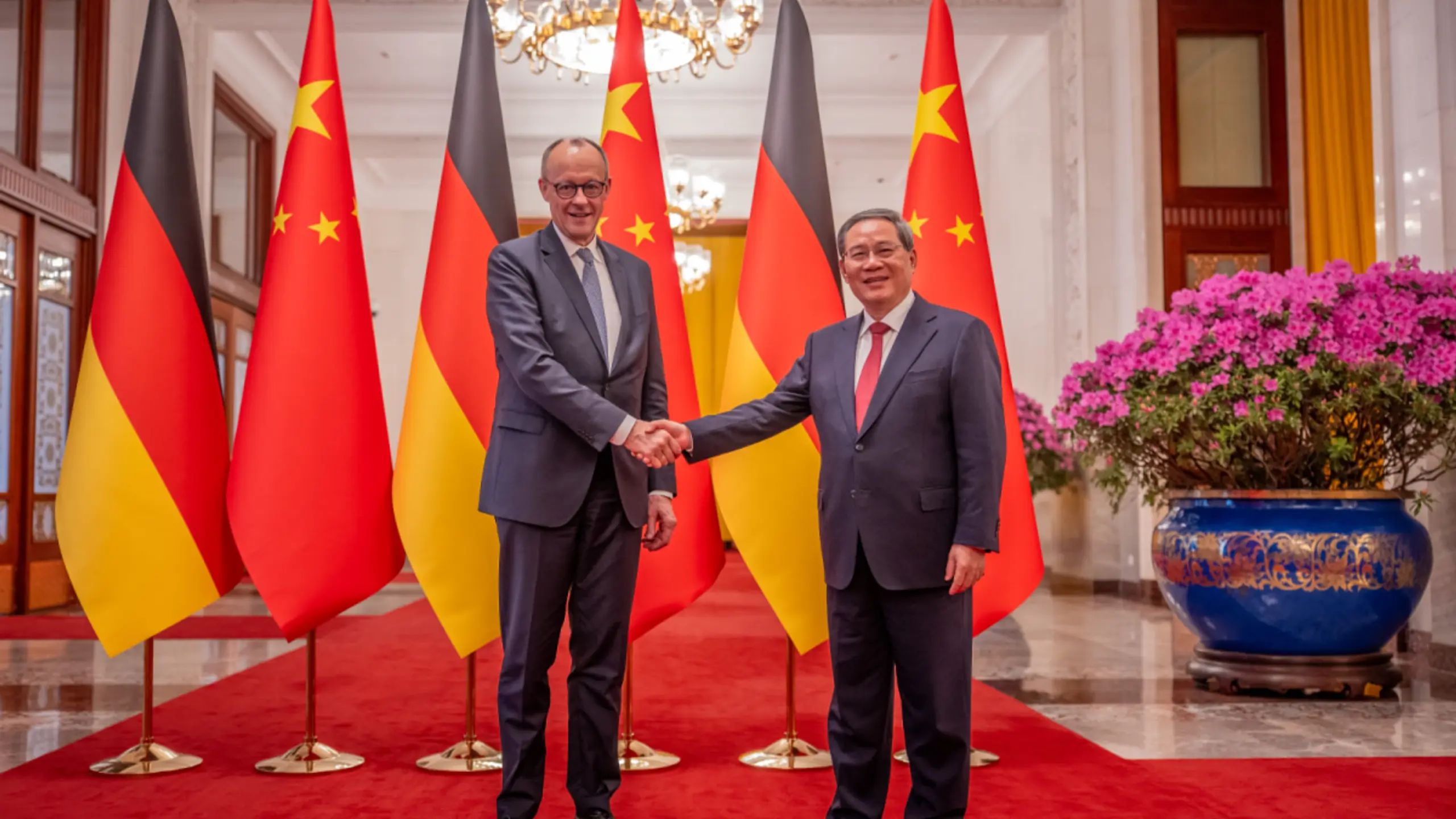 © POOL, Michael Kappeler, Apa China im ersten Halbjahr weiter deutscher Top-Handelspartner