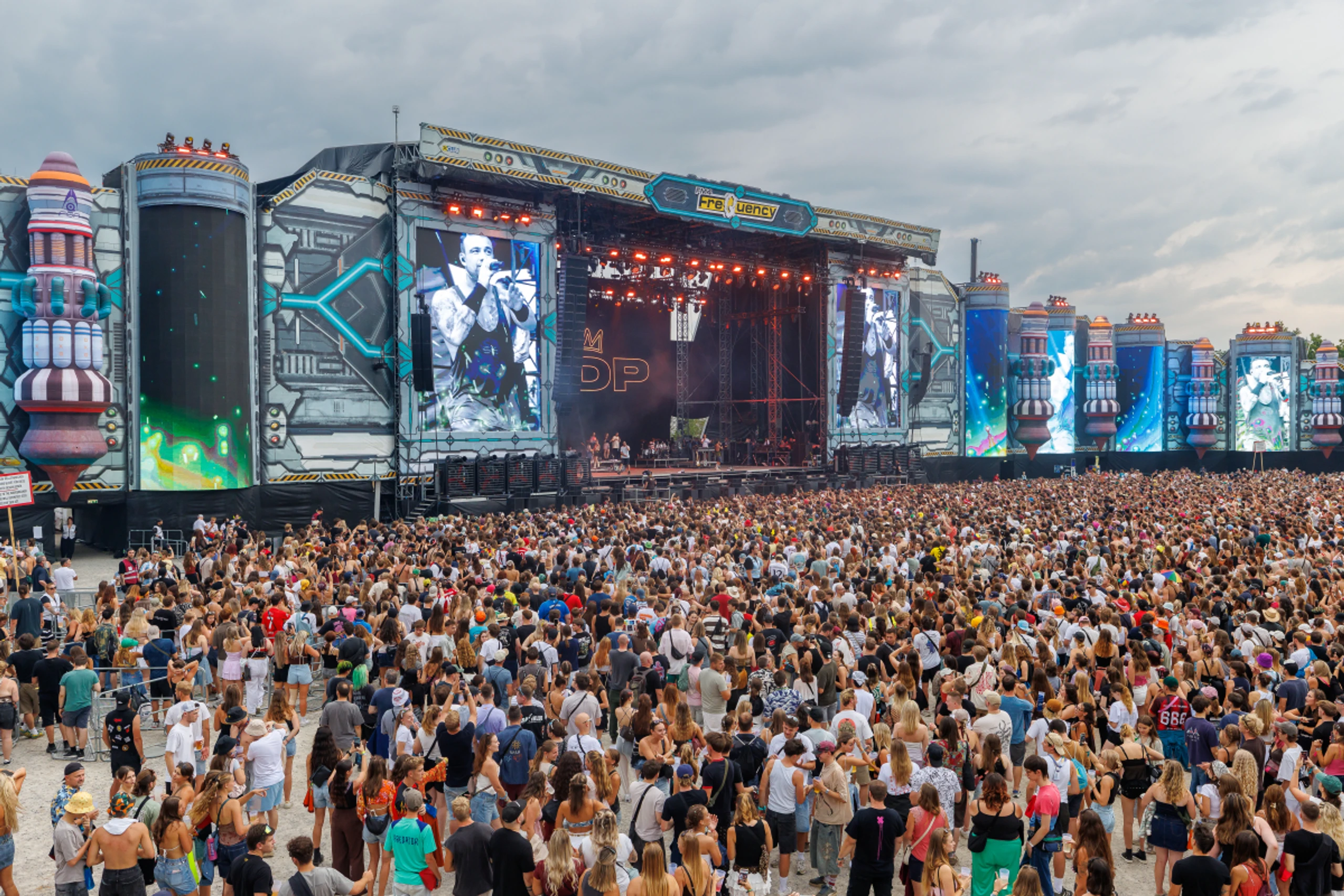 Großer Andrang beim FM4 Frequency Festival am Donnerstag