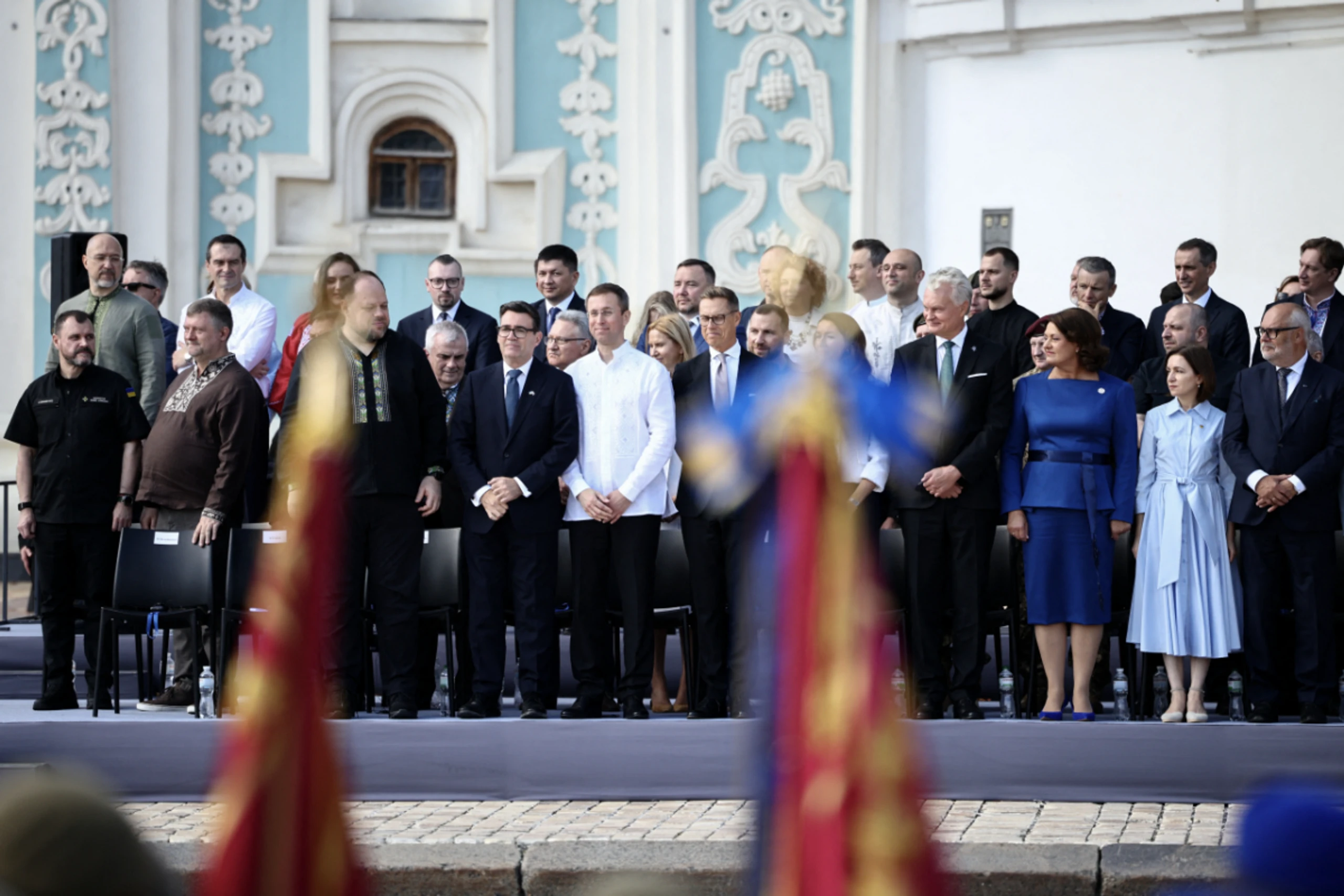 Ukraine feiert 35 Jahre Unabhängigkeit