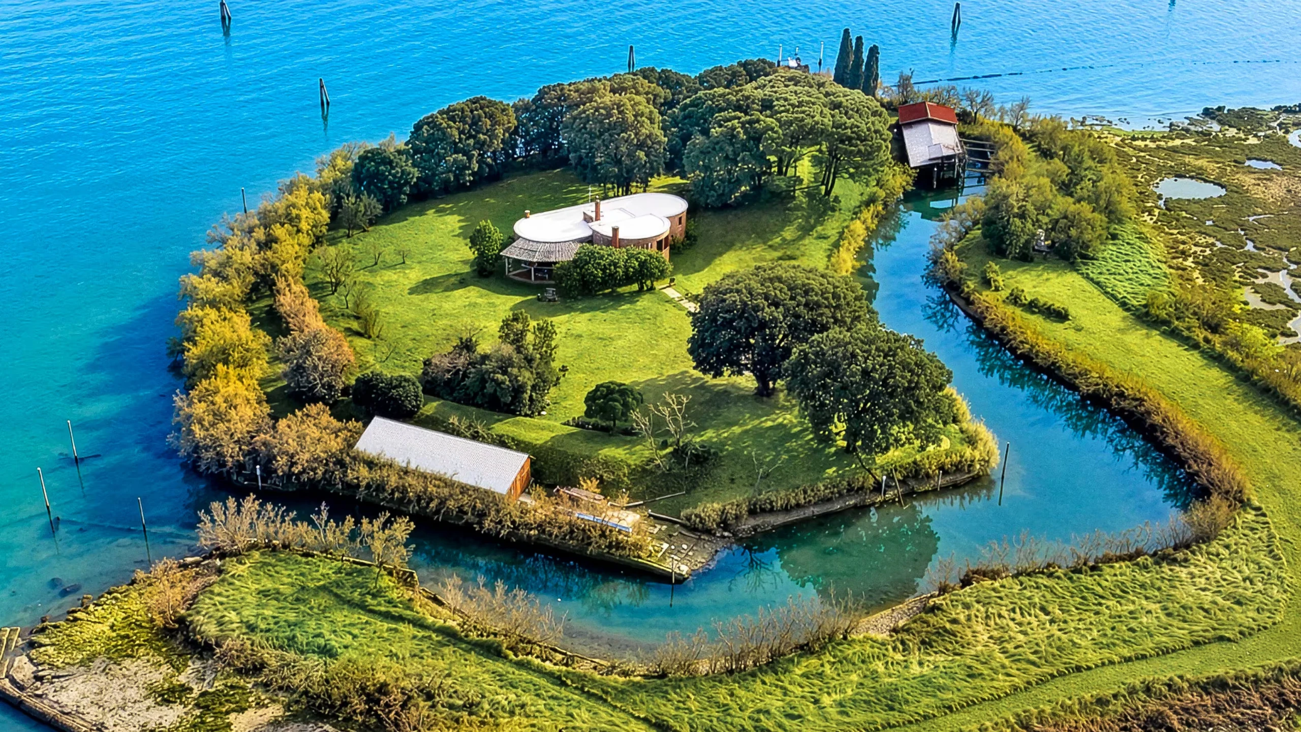 Privatinsel mit Napoleon-Fort bei Venedig steht zum Verkauf