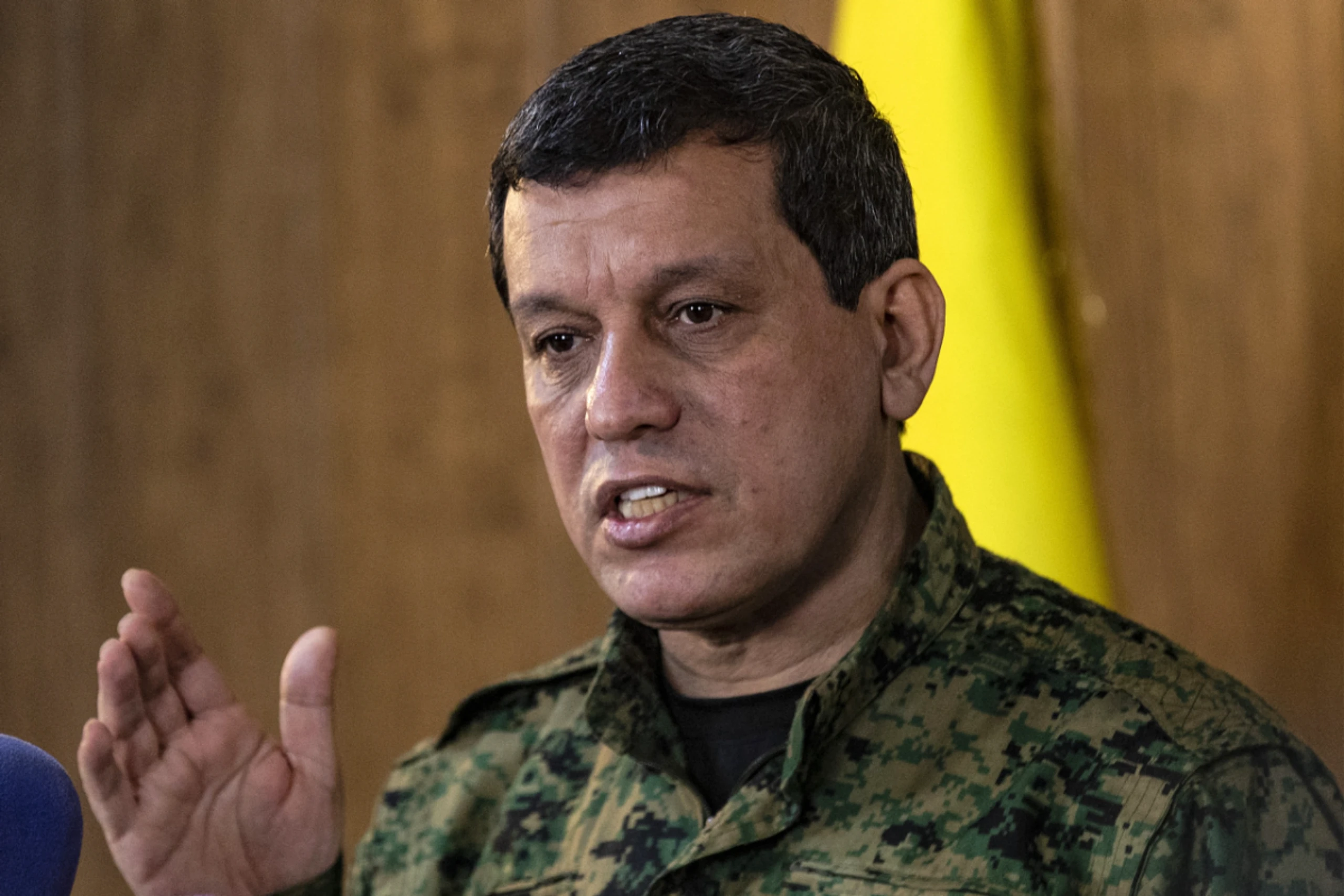Mazloum Abdi gibt "das Ende des Einsatzes" der SDF bekannt