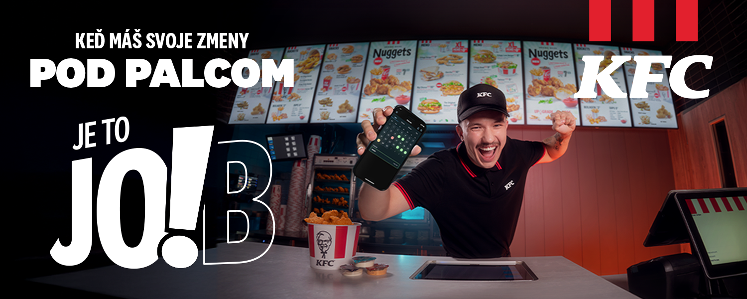 KFC Jo!b Slowakei: Mitarbeiter mit Schichtplan-App – „Je to Jo!b“, flexible Dienstplanung