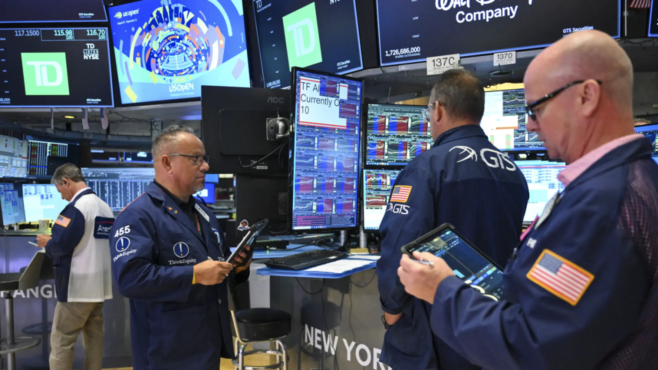 © AFP, ANGELA WEISS, Apa Dow Jones verliert 0,2 Prozent