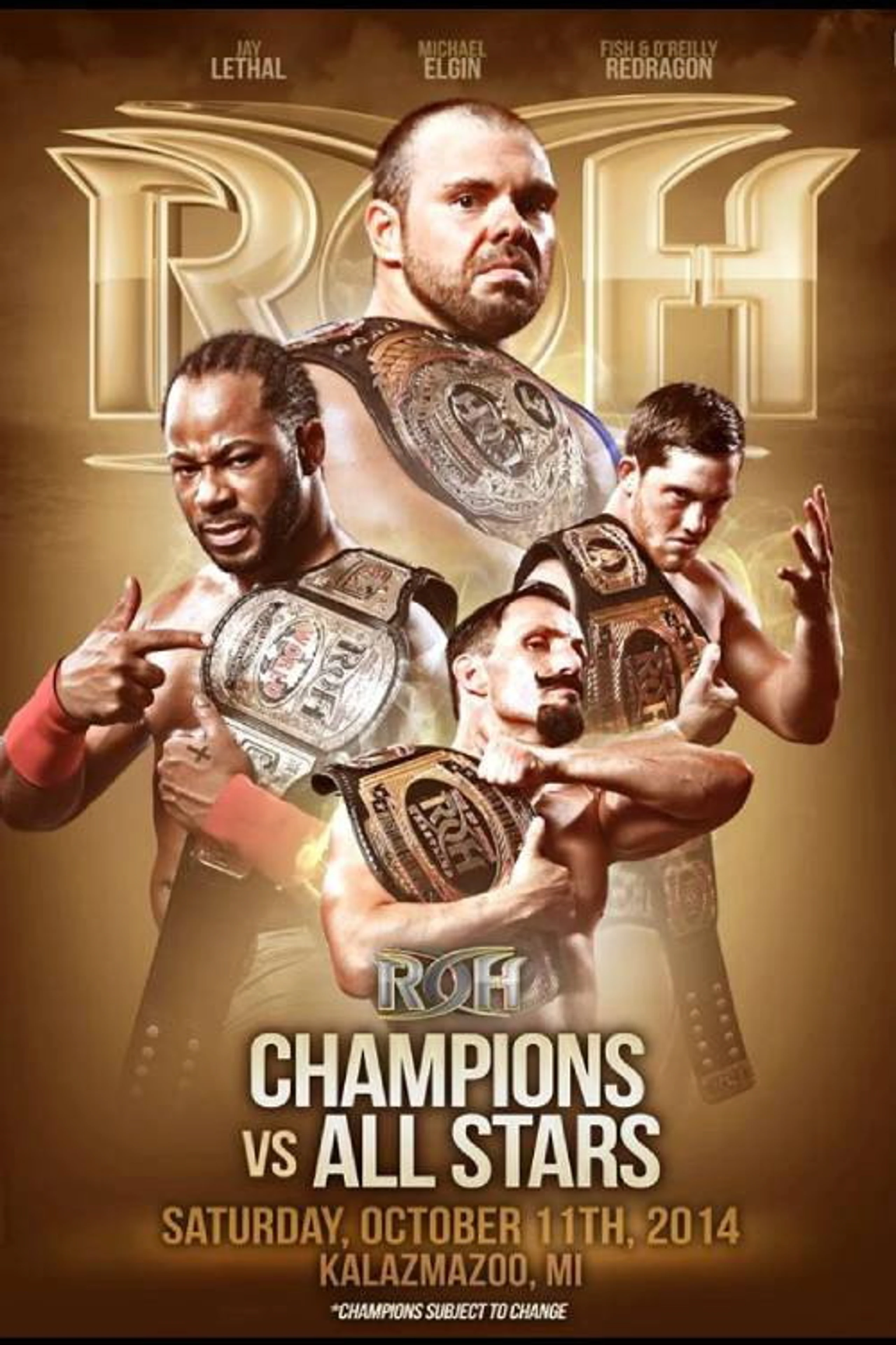 ROH Champions vs. All Stars