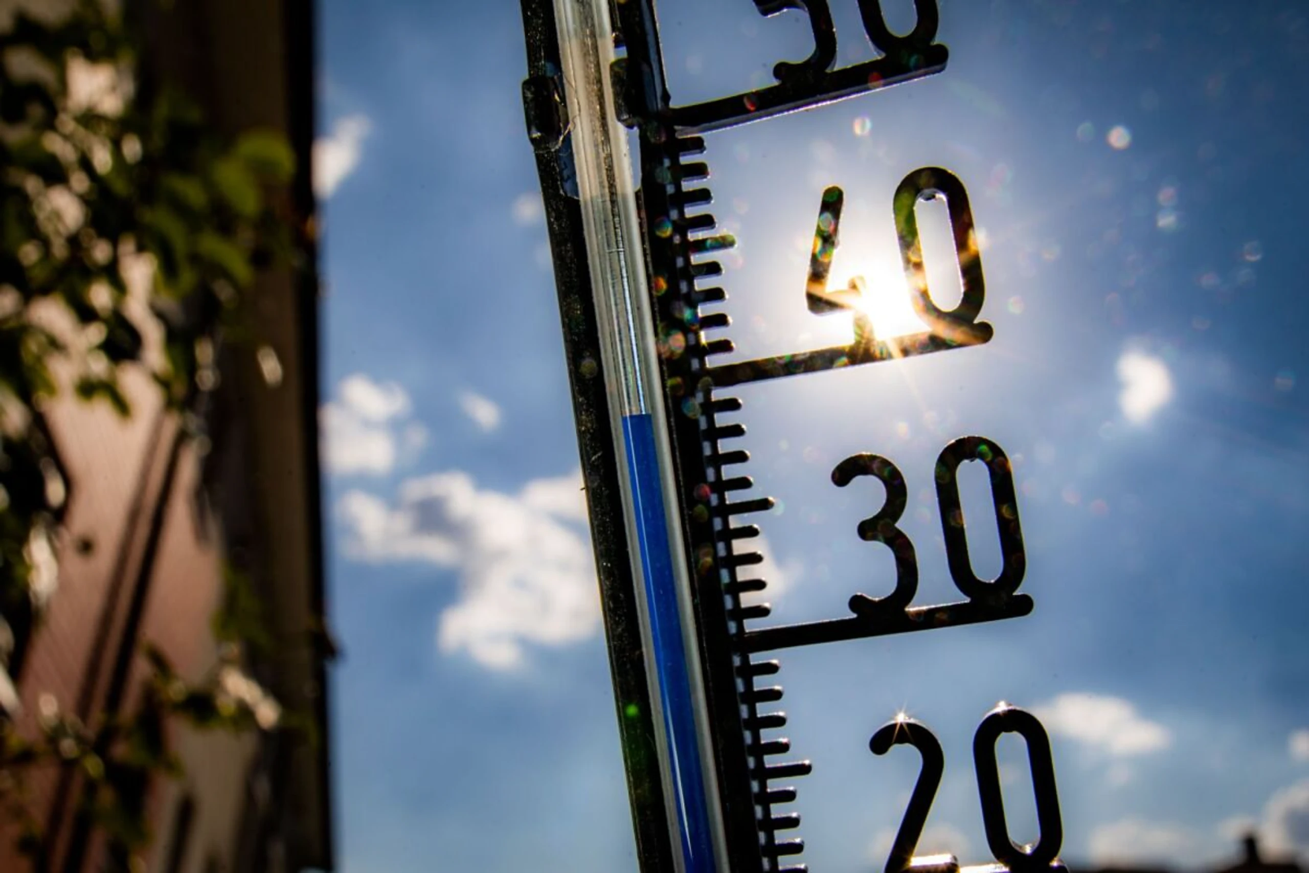 ++ ARCHIVBILD ++ Erstmals über 41 Grad gemessen