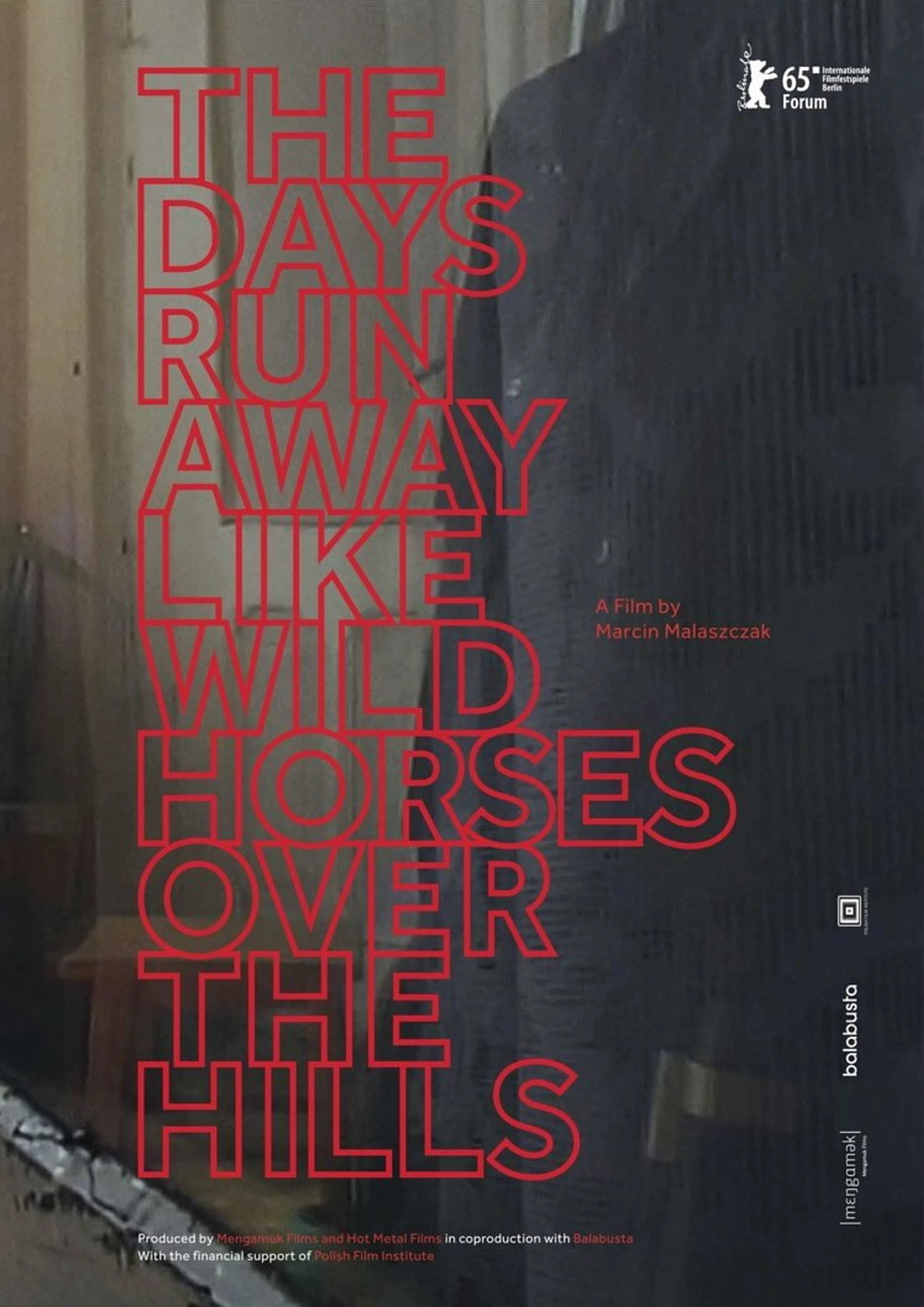 The Days Run Away Like Wild Horses Over the Hills