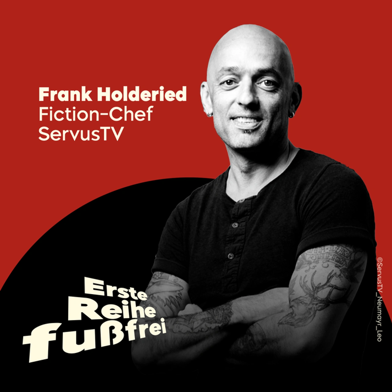Still from the episode Frank Holderied: Der Filmnerd von ServusTV