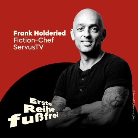 Still from the episode Frank Holderied: Der Filmnerd von ServusTV