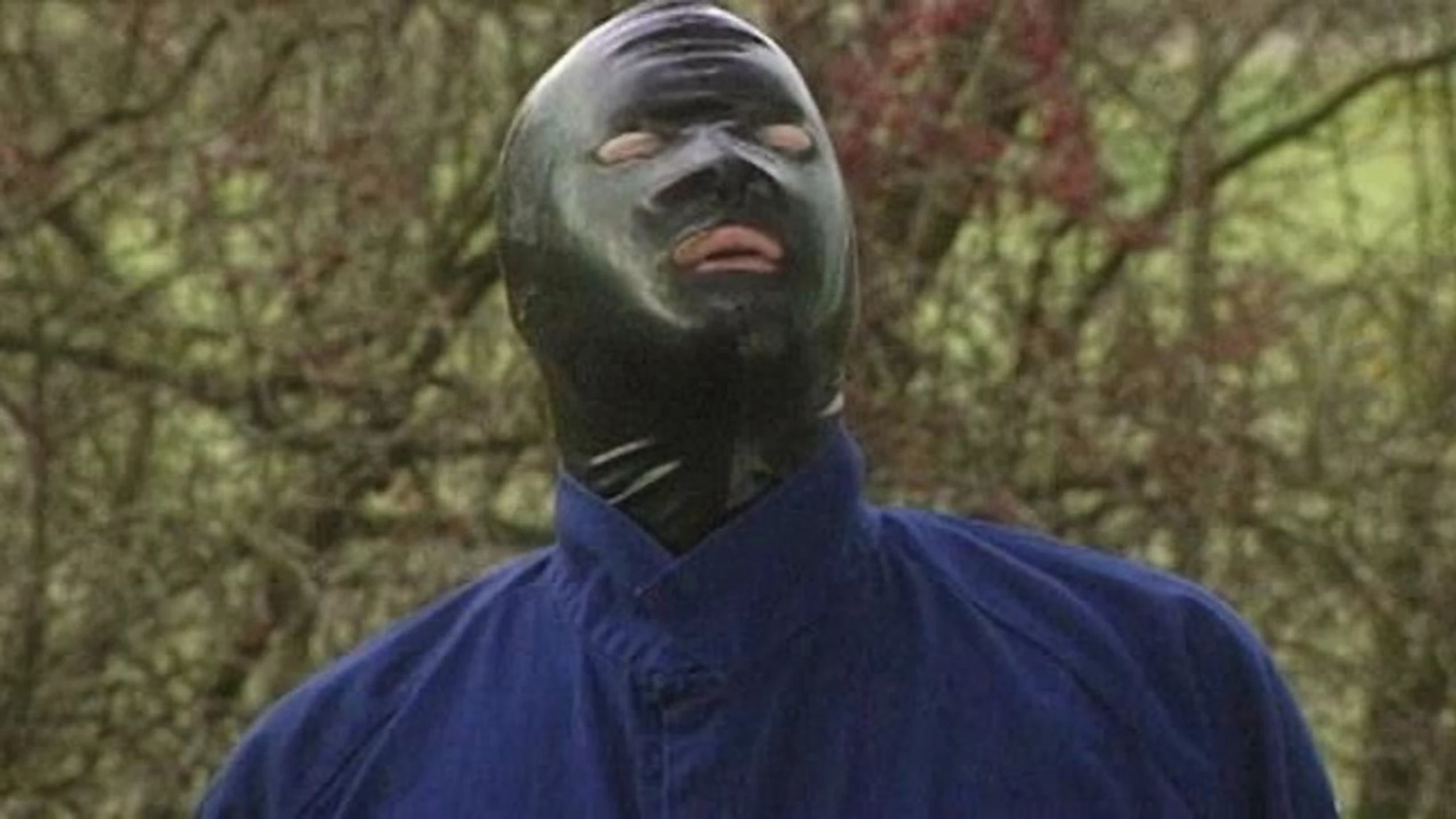 Masked Avenger Versus Ultra-Villain in the Lair of the Naked Bikini