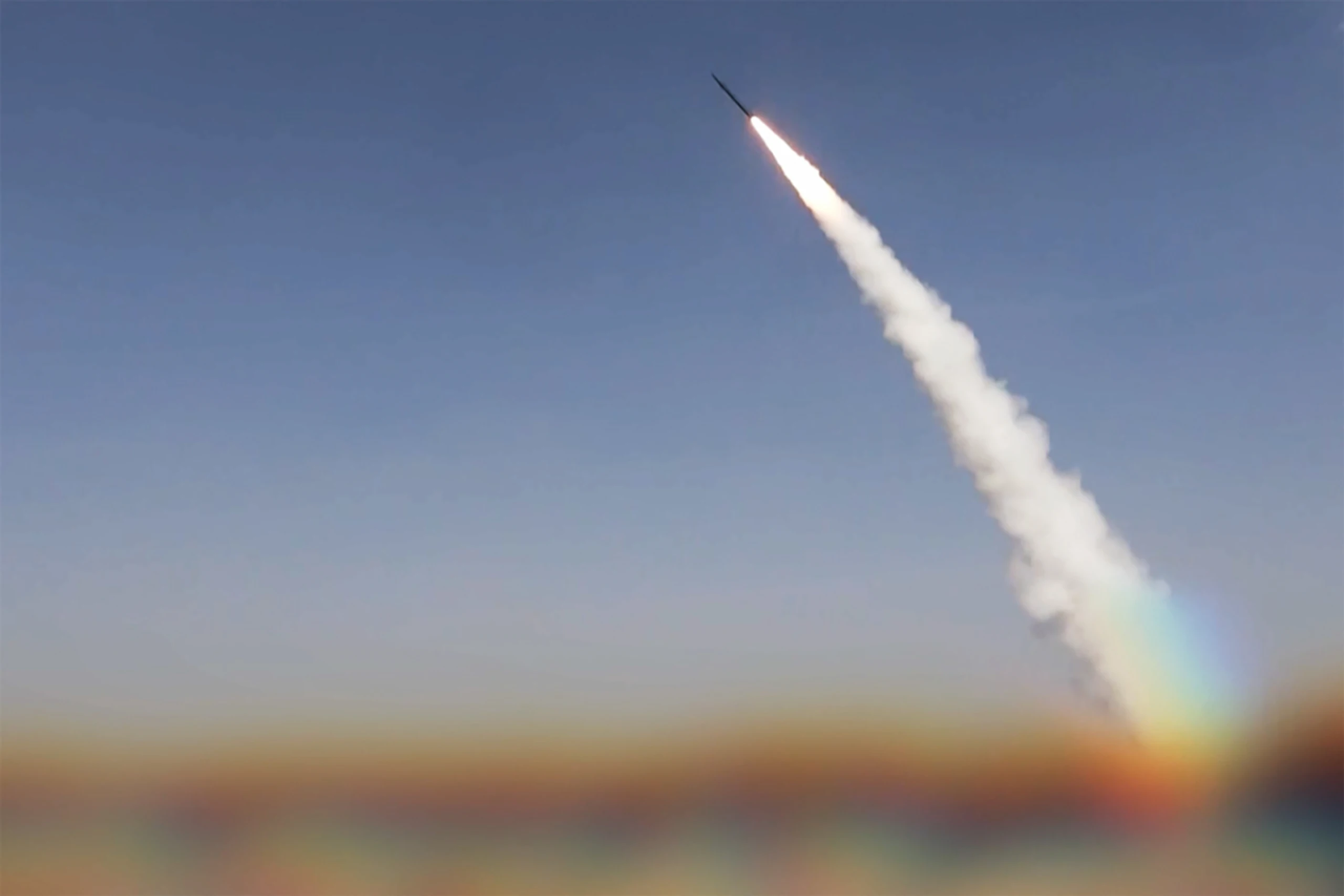 Der Abschuss einer Rakete der Houthis (Archivbild)